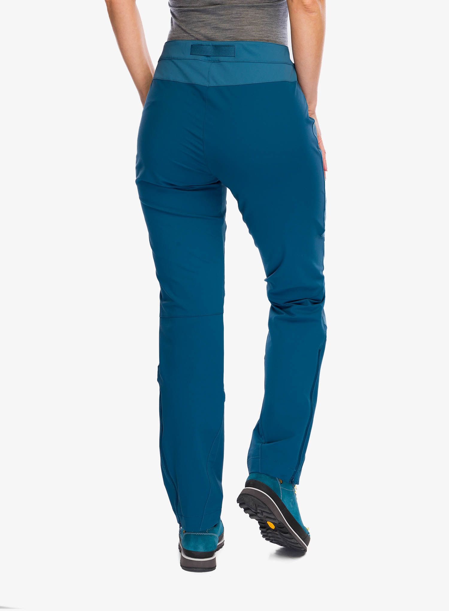 Softshellové kalhoty dámské Mountain Equipment Chamois Pant AC - indian teal/majolica