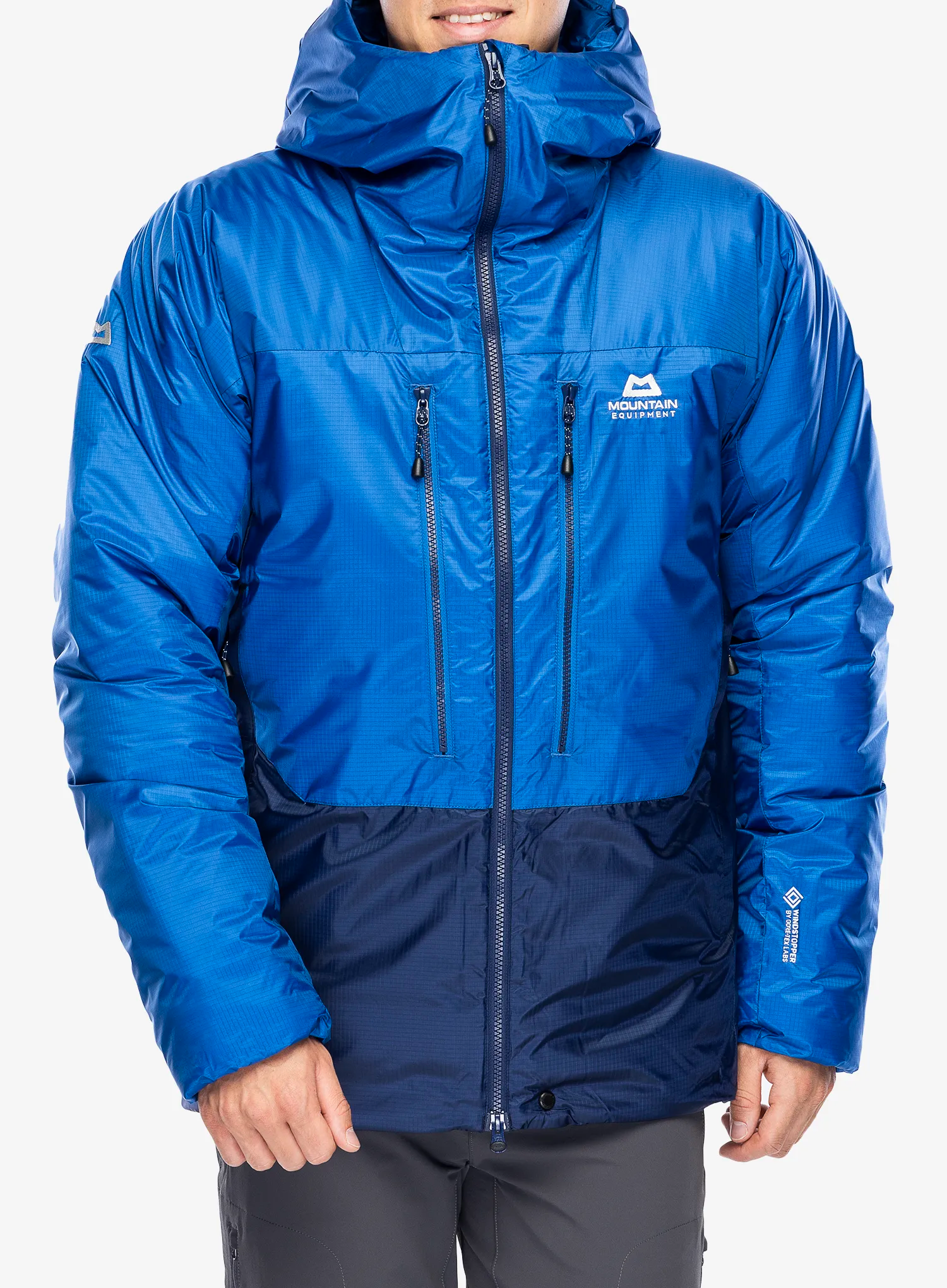 Zateplená bunda Mountain Equipment Citadel Jacket - medieval/lapis blue