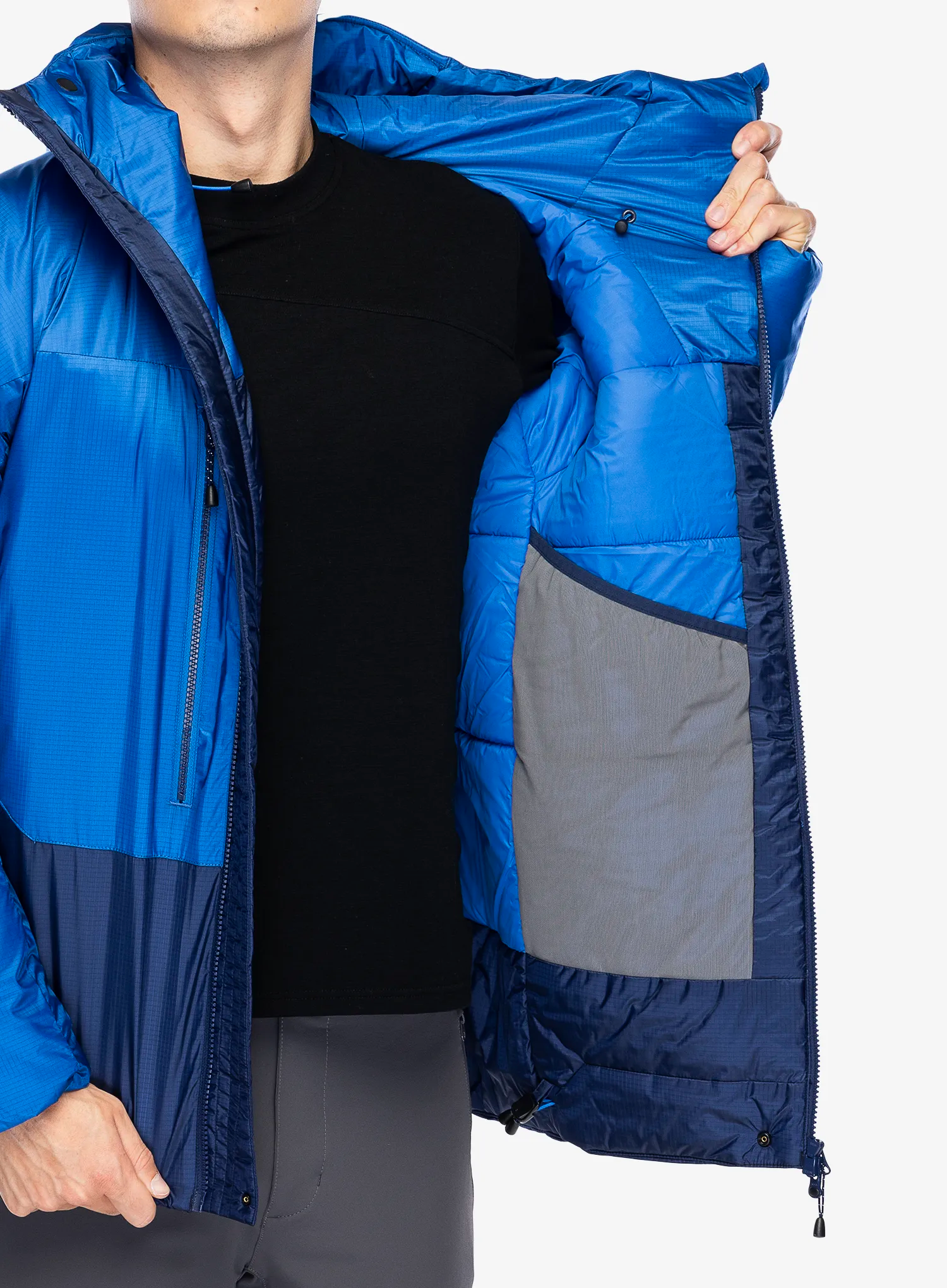 Zateplená bunda Mountain Equipment Citadel Jacket - medieval/lapis blue