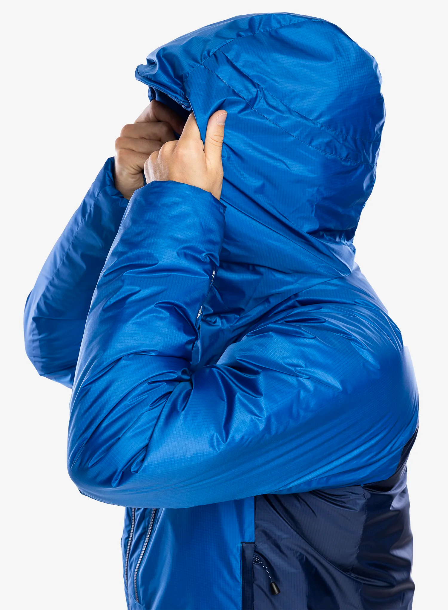 Zateplená bunda Mountain Equipment Citadel Jacket - medieval/lapis blue