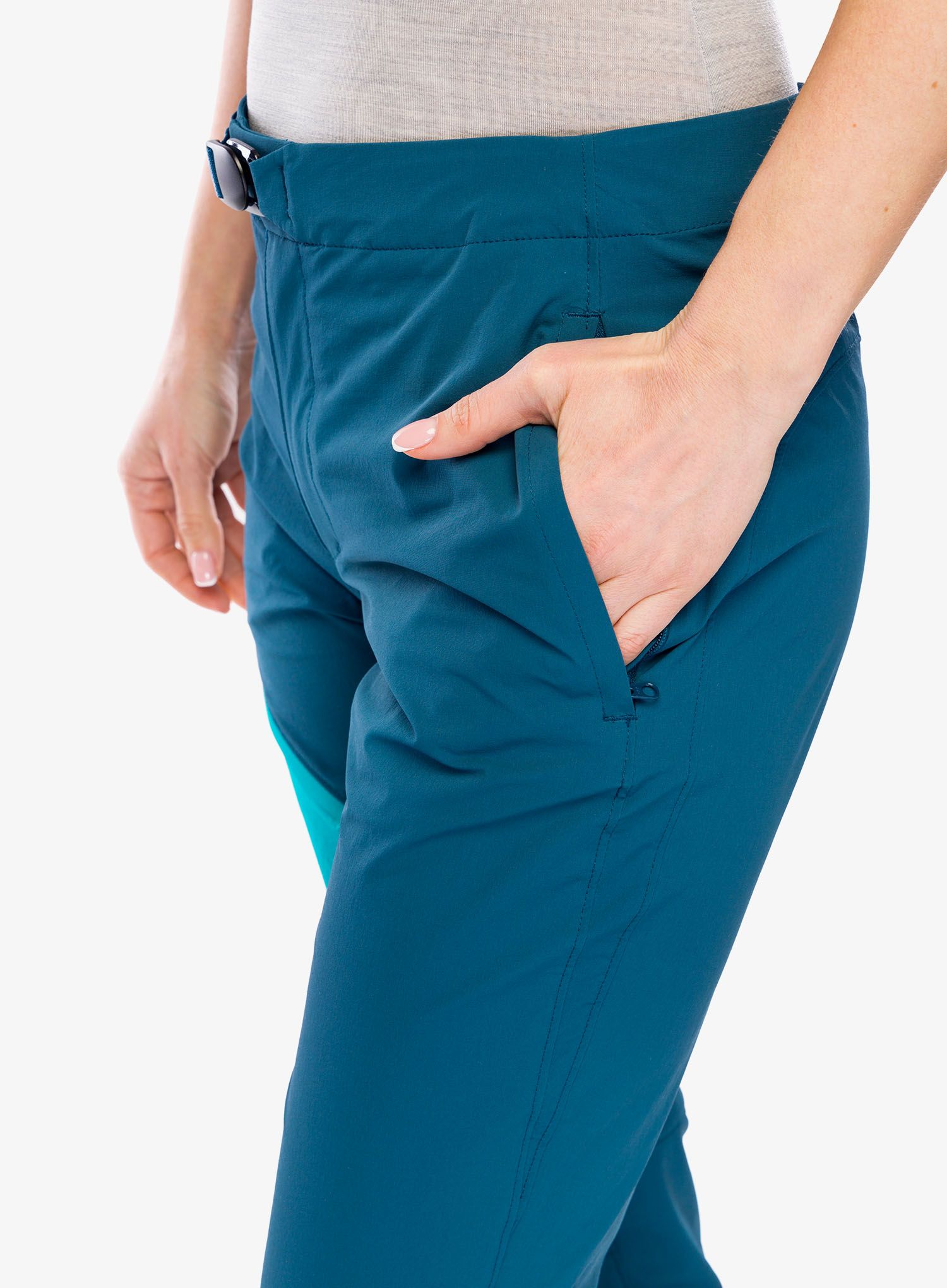 Softshellové kalhoty dámské Mountain Equipment Comici 2 Pant - majolica blue/topaz