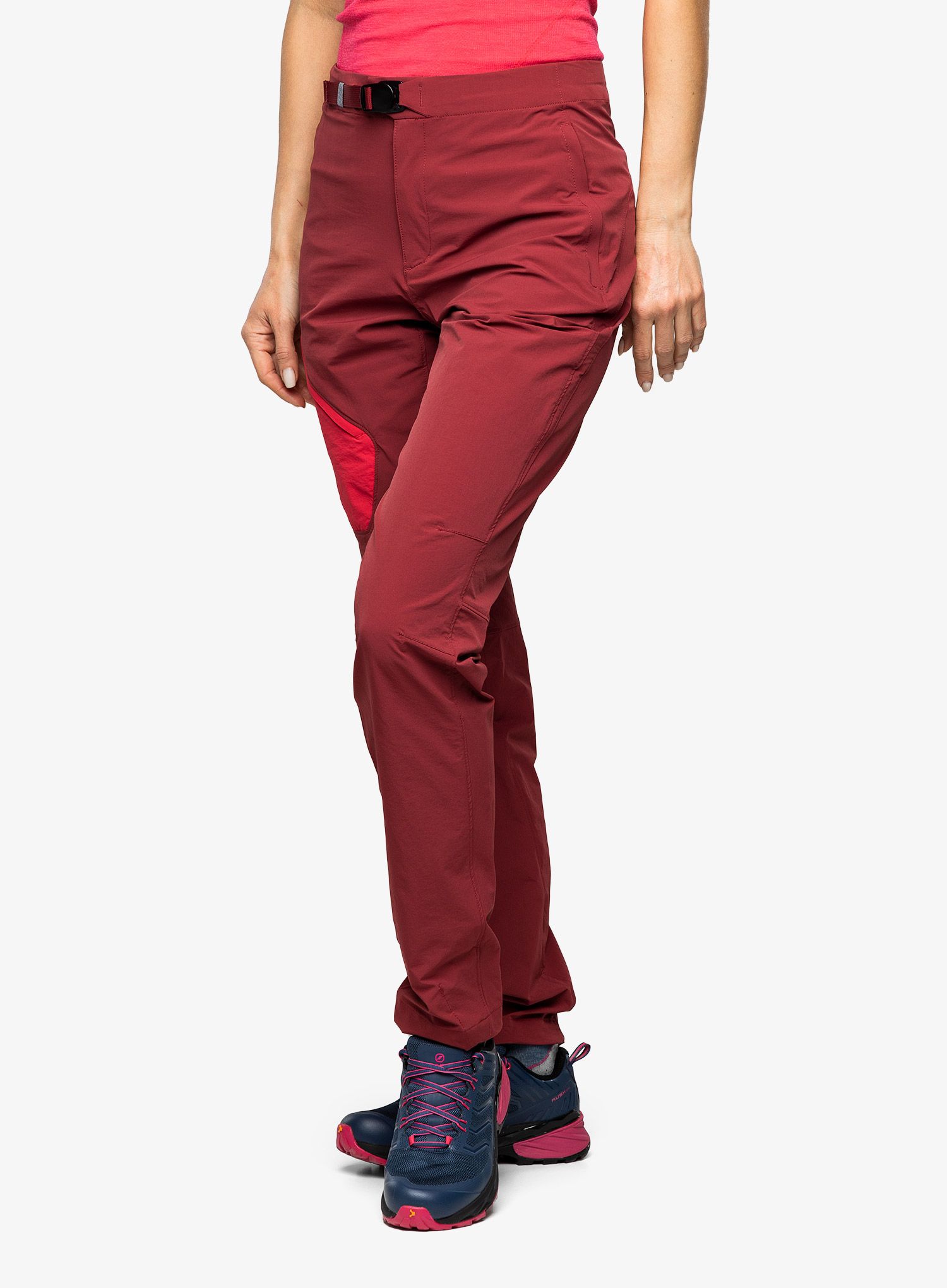 Turistické kalhoty dámské Mountain Equipment Comici 2 Pant - tibetan red/capsicum