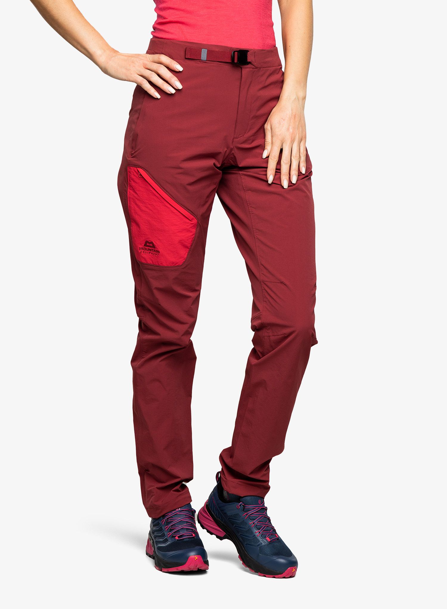Turistické kalhoty dámské Mountain Equipment Comici 2 Pant - tibetan red/capsicum