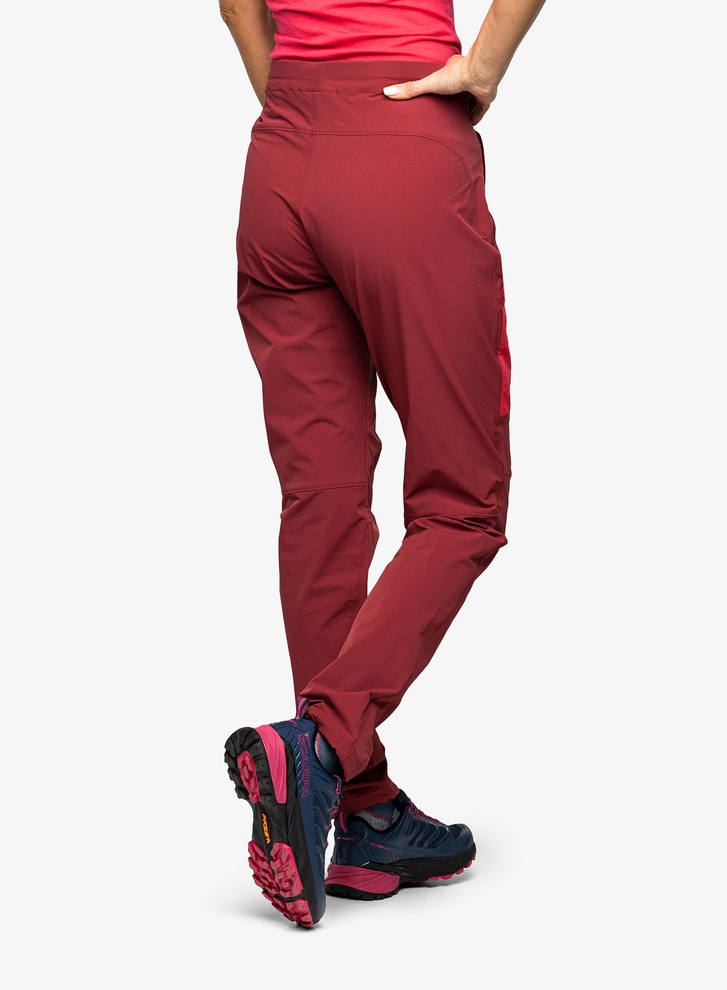 Turistické kalhoty dámské Mountain Equipment Comici 2 Pant - tibetan red/capsicum