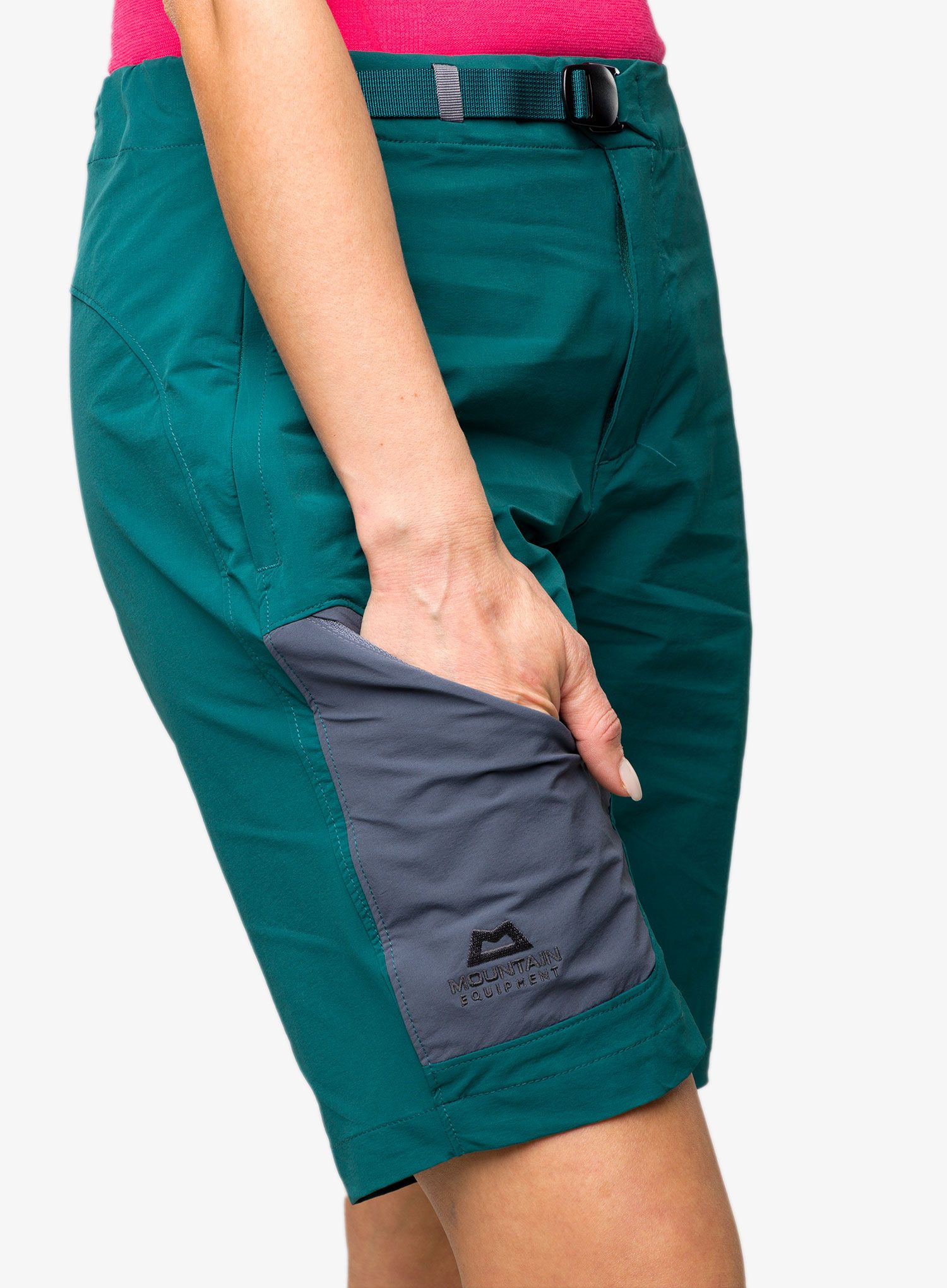 Kraťasy dámské Mountain Equipment Comici Short - deep teal/ombre