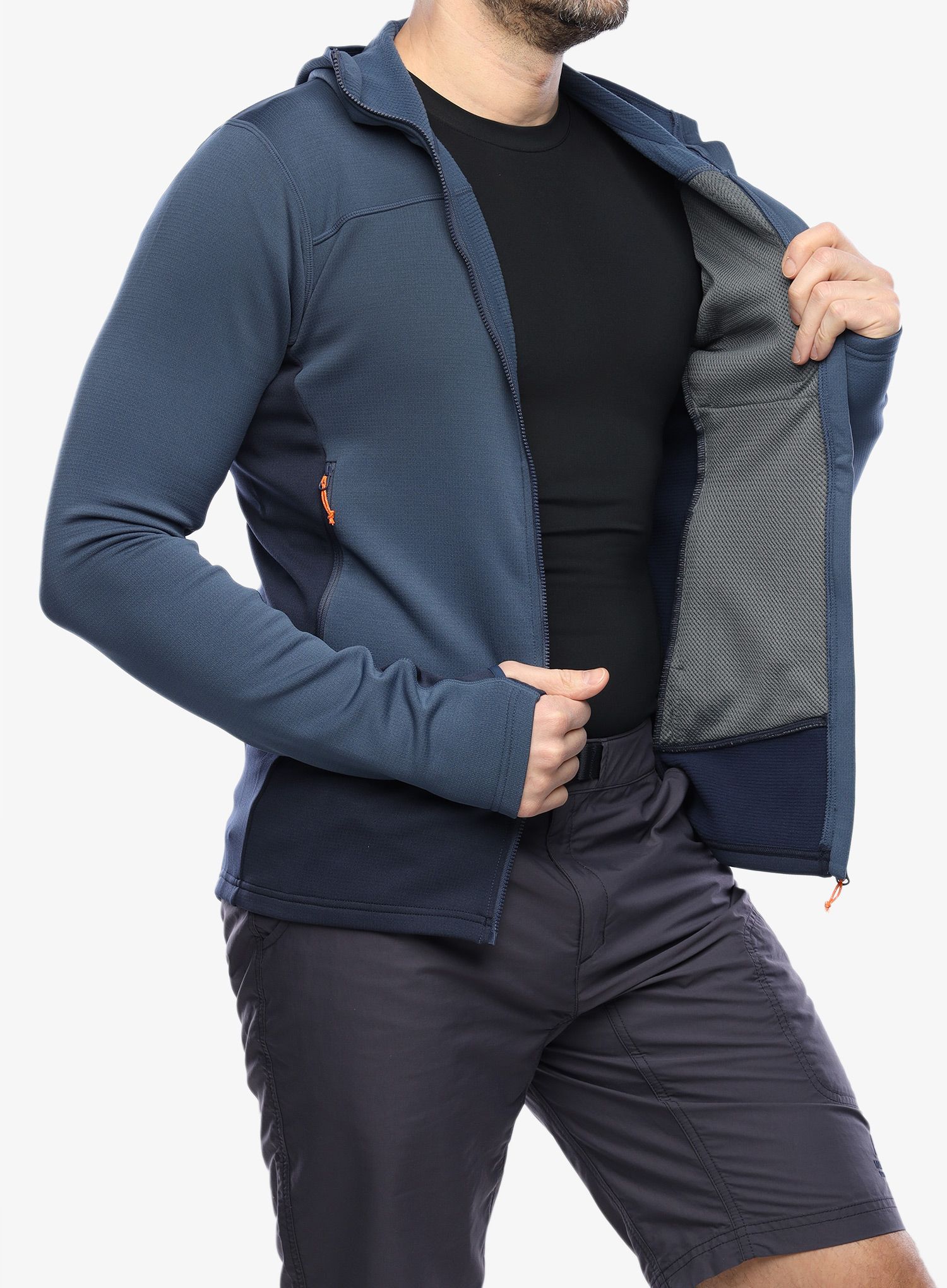 Mikina s kapucí Mountain Equipment Durian Hooded Jacket - dusk/cosmos