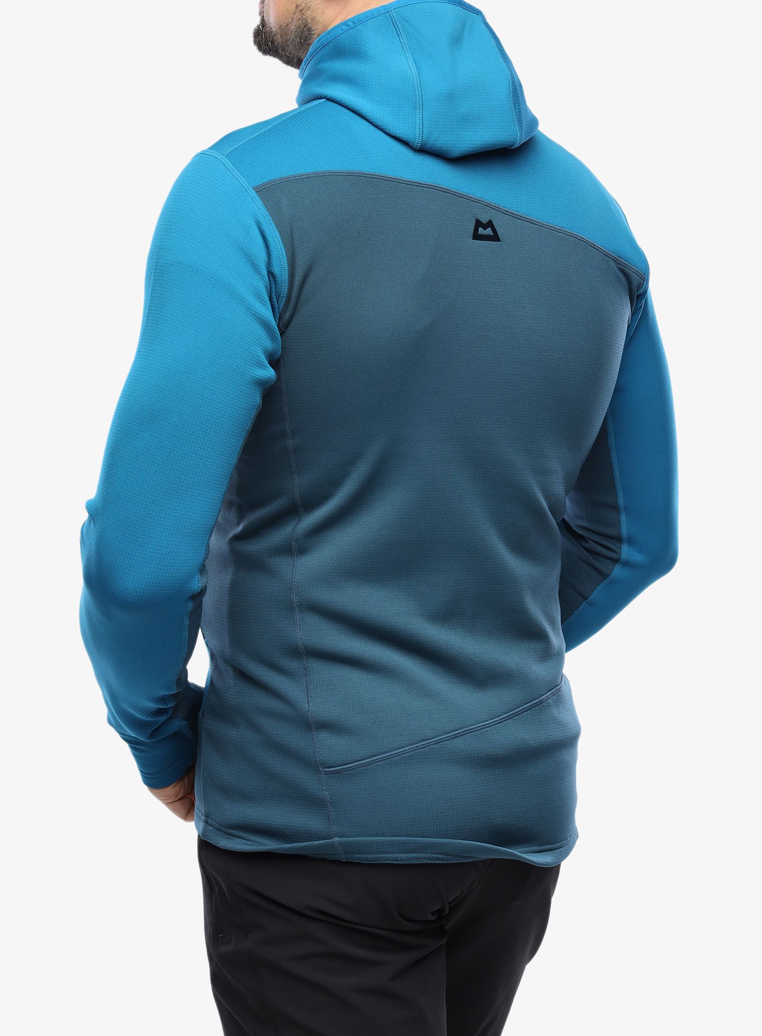 Fleece mikina Mountain Equipment Durian Hooded Jacket - mykonos blue/majolica blue
