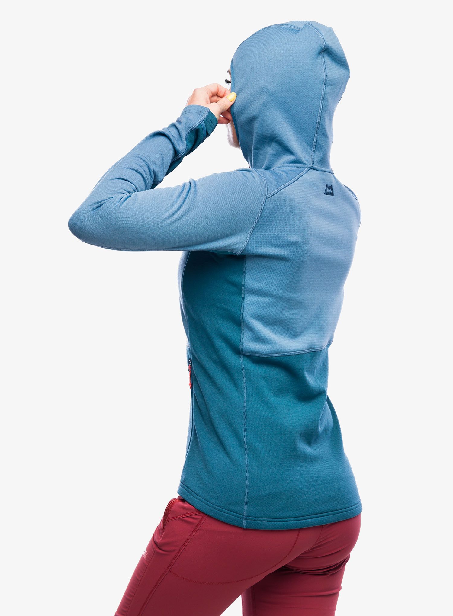 Dámská mikina Mountain Equipment Durian Hooded Jacket - stellar blue/majolica blue
