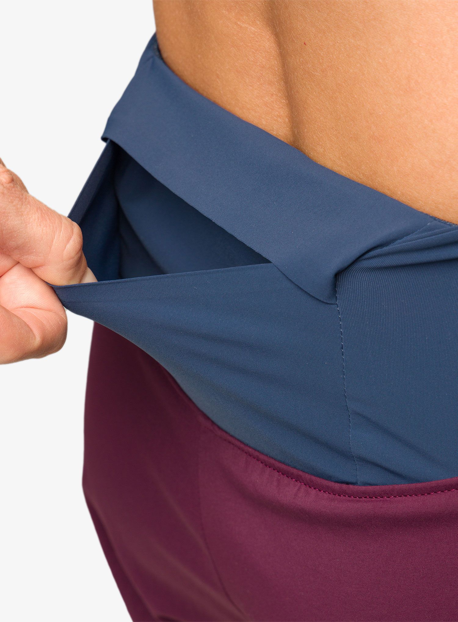Běžecké kraťasy dámské Mountain Equipment Dynamo Twin Short - raisin