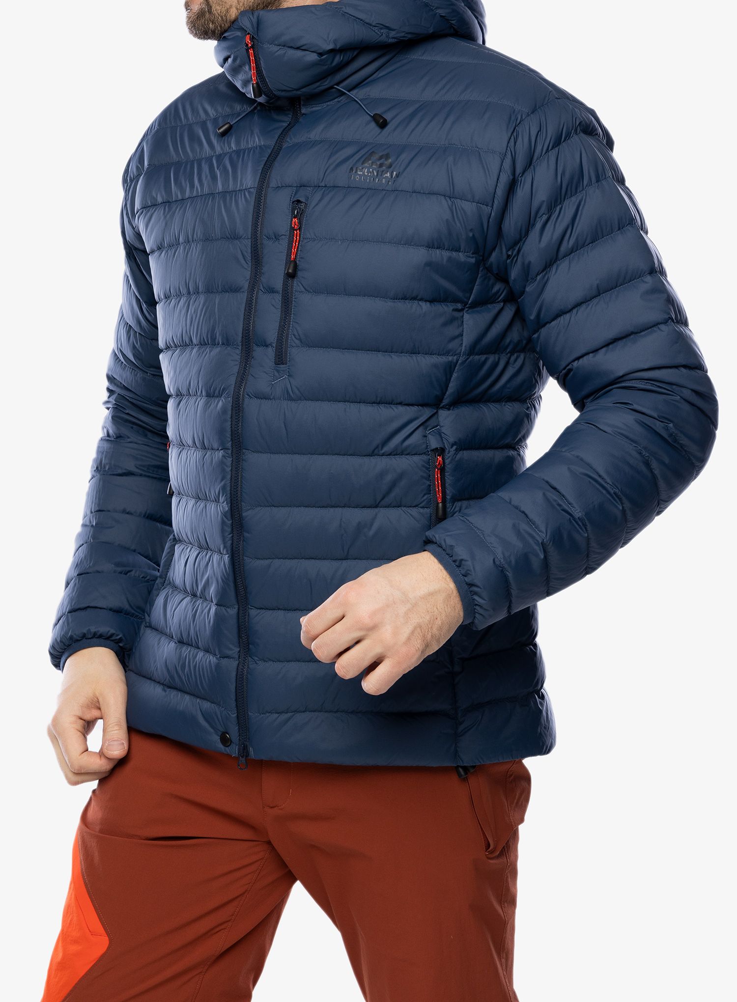 Péřová bunda pánská Mountain Equipment Earthrise Hooded Jacket - dusk