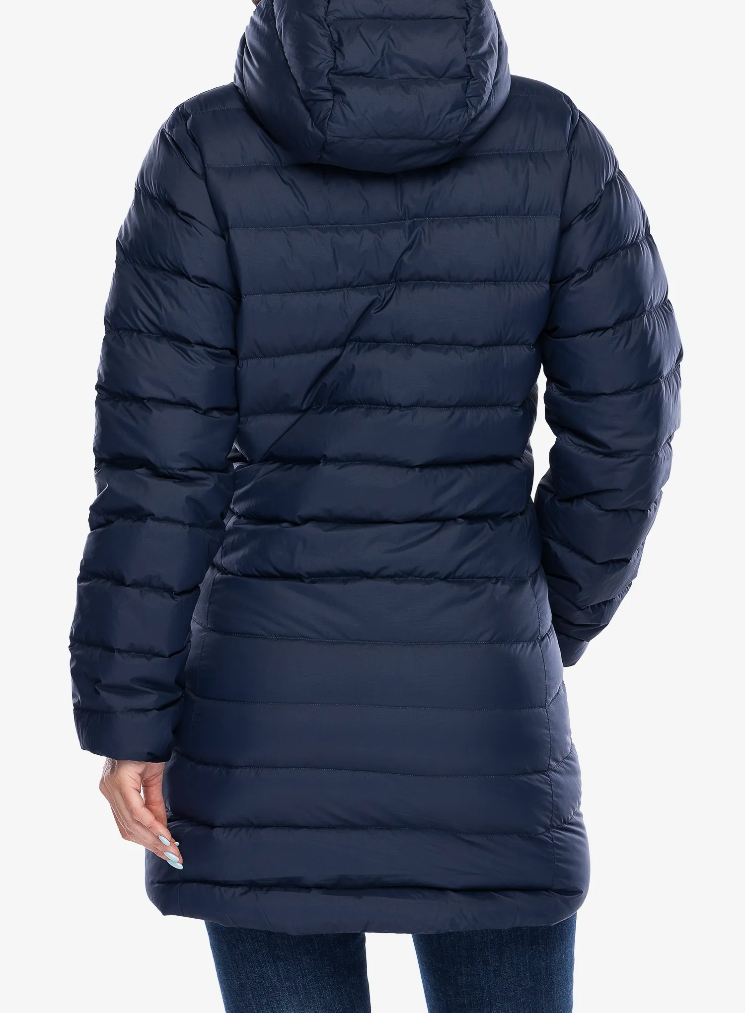 Dámský péřový kabát Mountain Equipment Earthrise Parka - cosmos