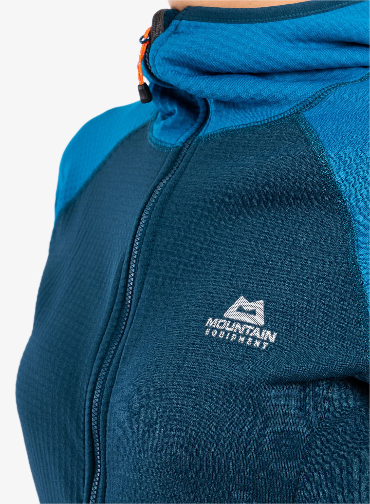 Rozepínací mikina dámská Mountain Equipment Eclipse Hooded Jacket - maj./mykonos