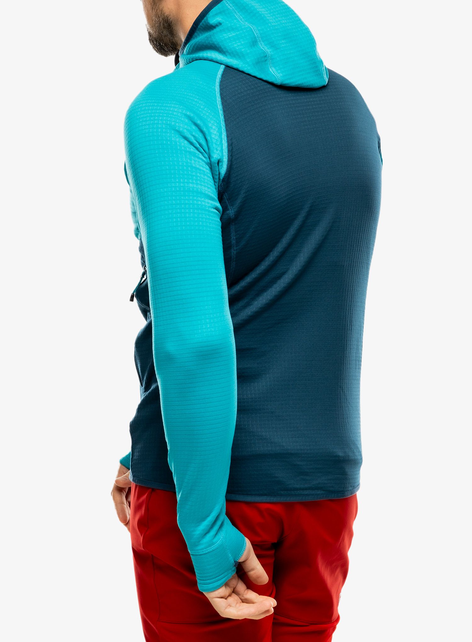 Rozepínací mikina Mountain Equipment Eclipse Hooded Jacket - majolica/topaz