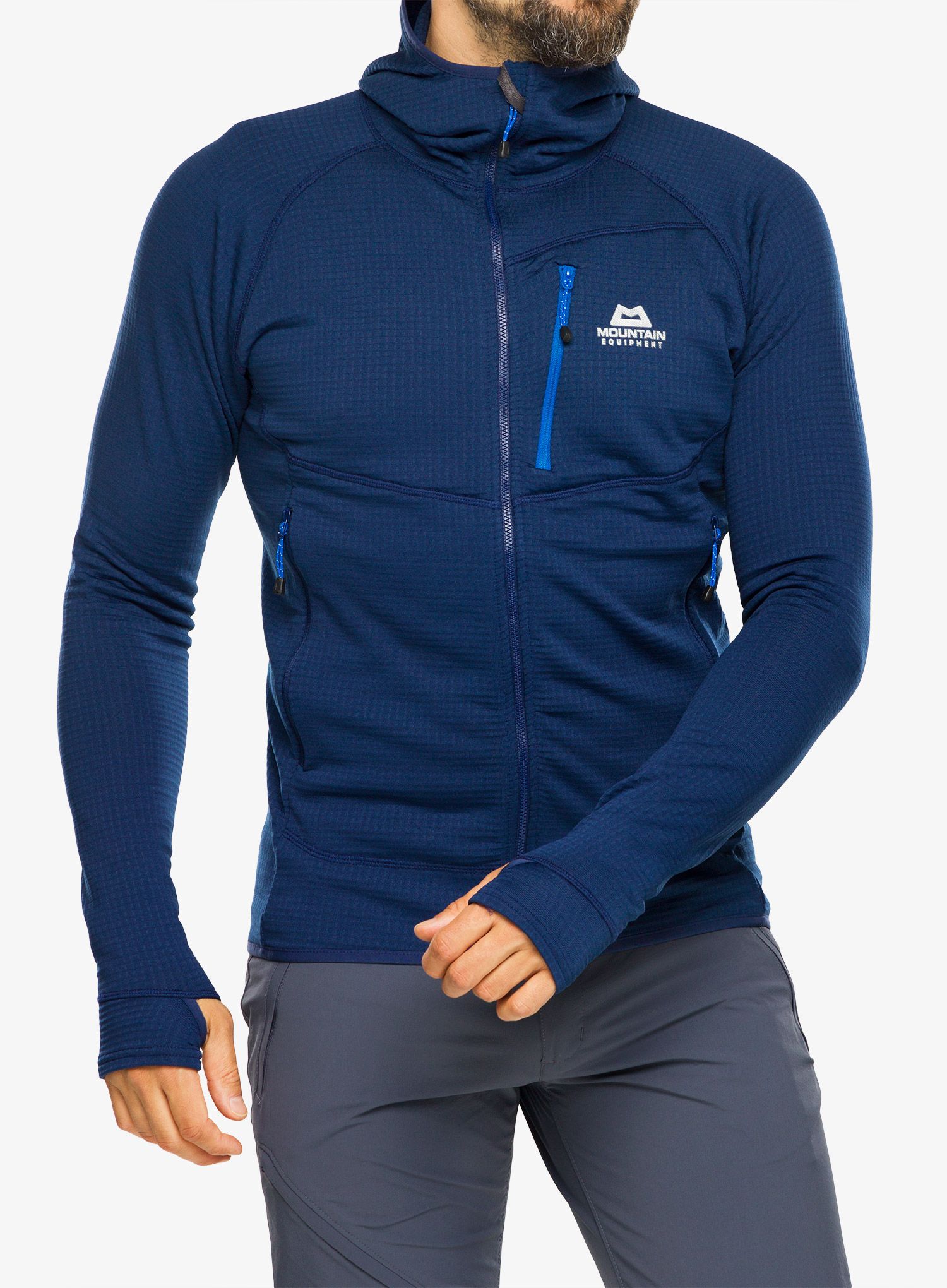 Pánská mikina Mountain Equipment Eclipse Hooded Jacket - medieval blue