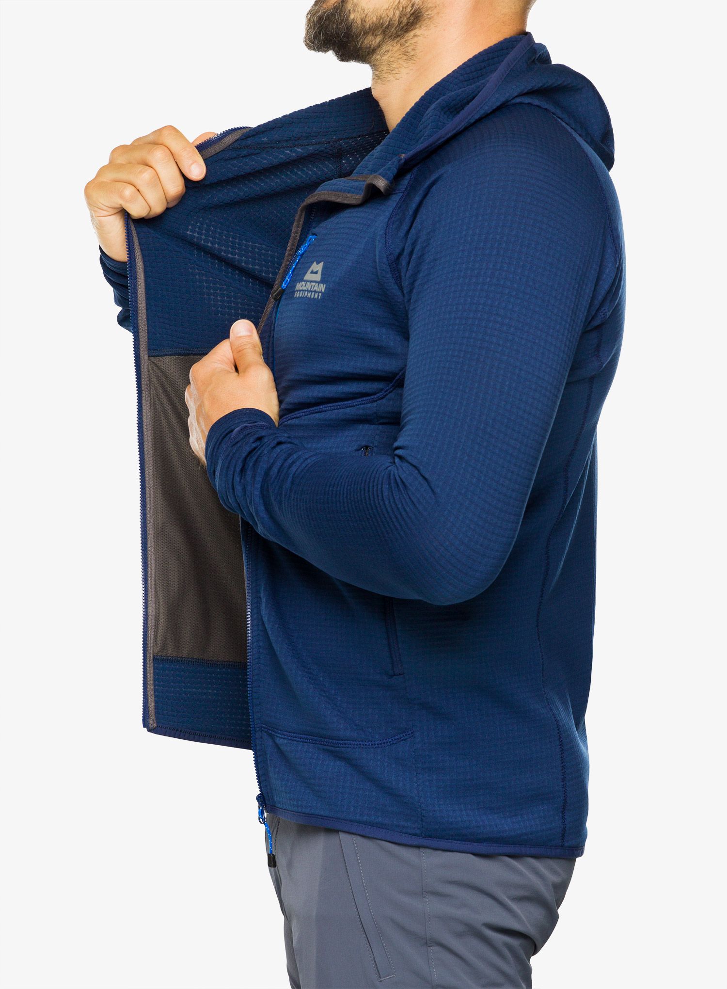 Pánská mikina Mountain Equipment Eclipse Hooded Jacket - medieval blue