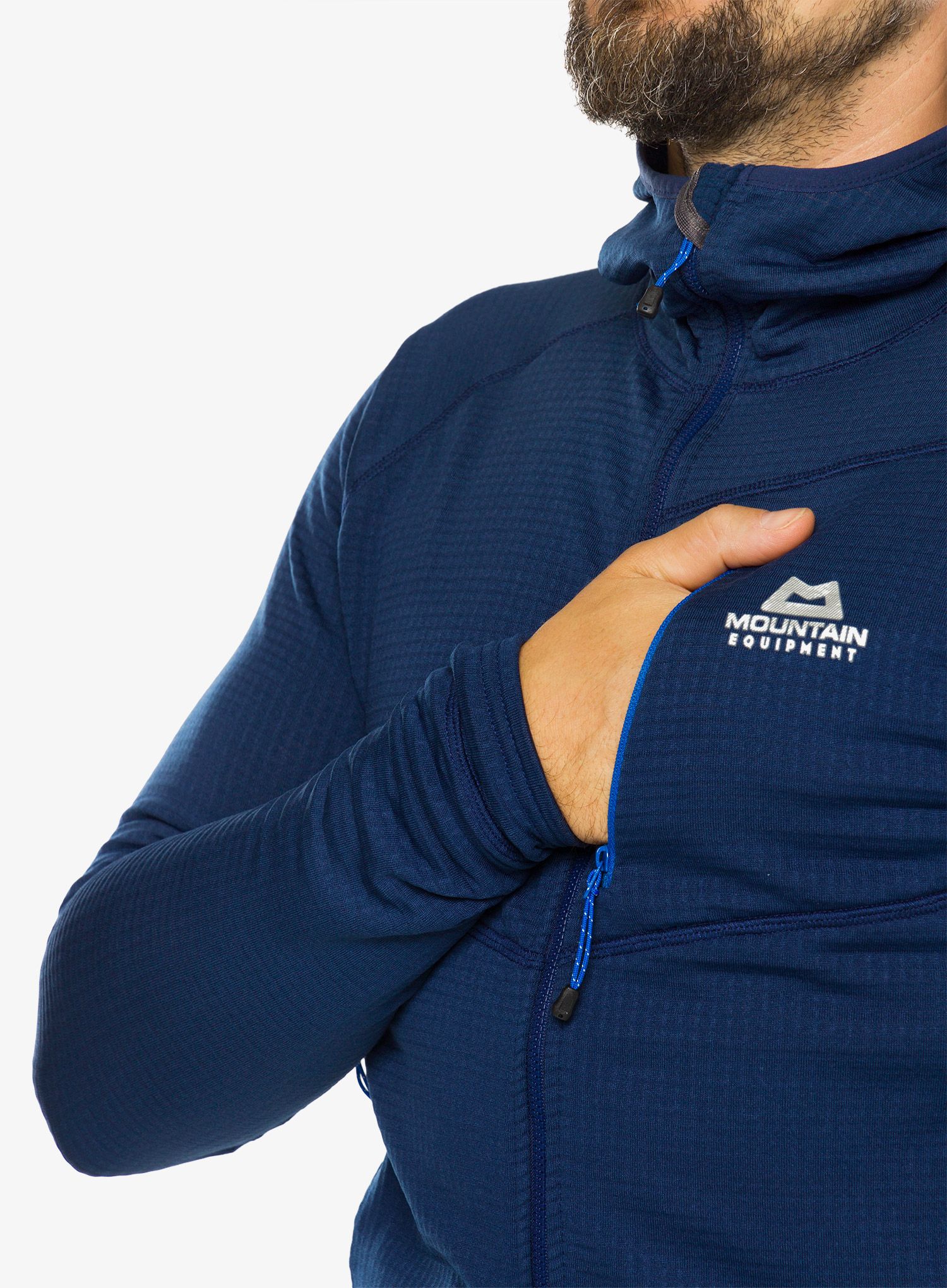 Pánská mikina Mountain Equipment Eclipse Hooded Jacket - medieval blue