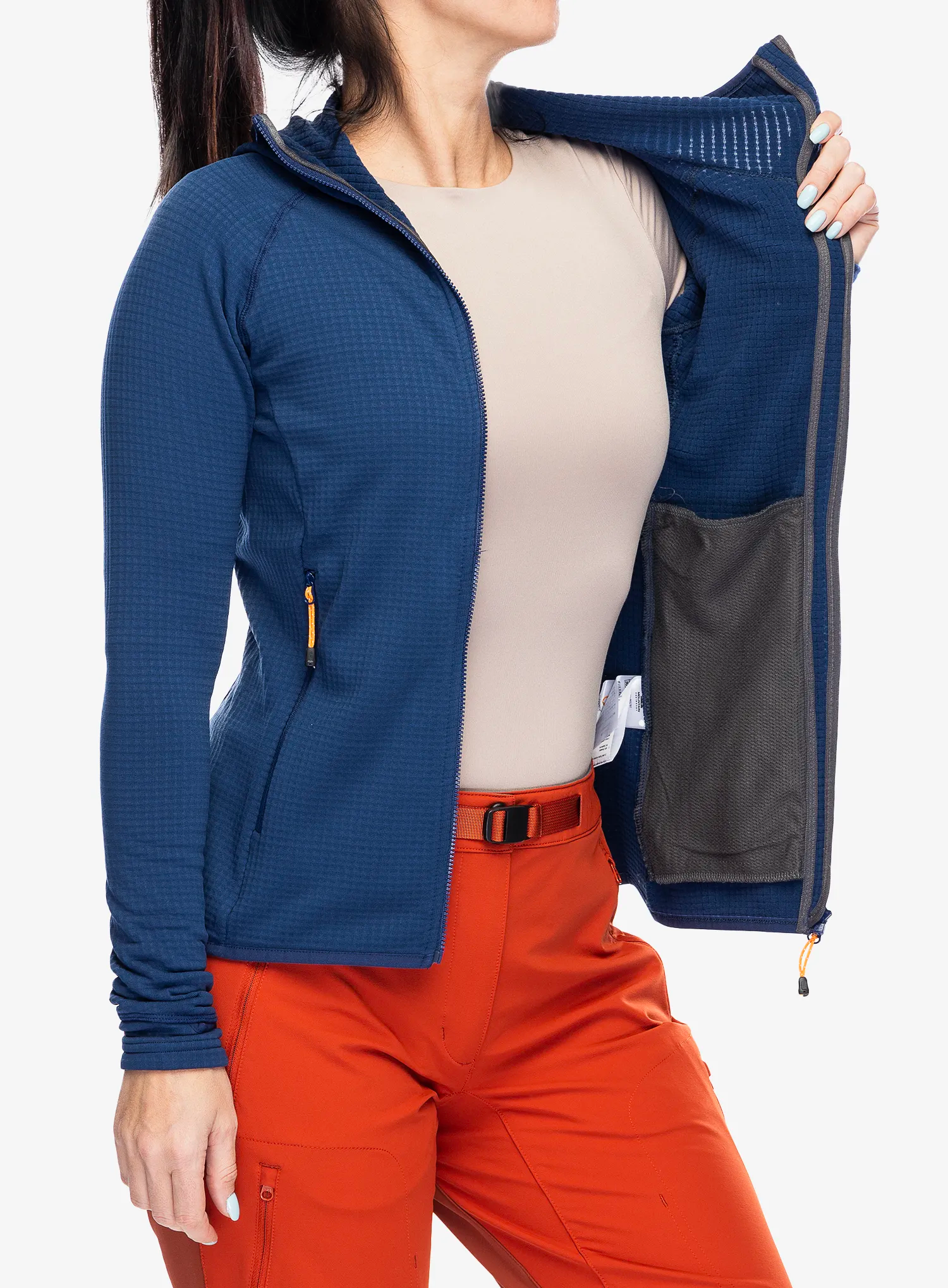 Outdoor mikina dámská Mountain Equipment Eclipse Hooded Jacket - medieval blue