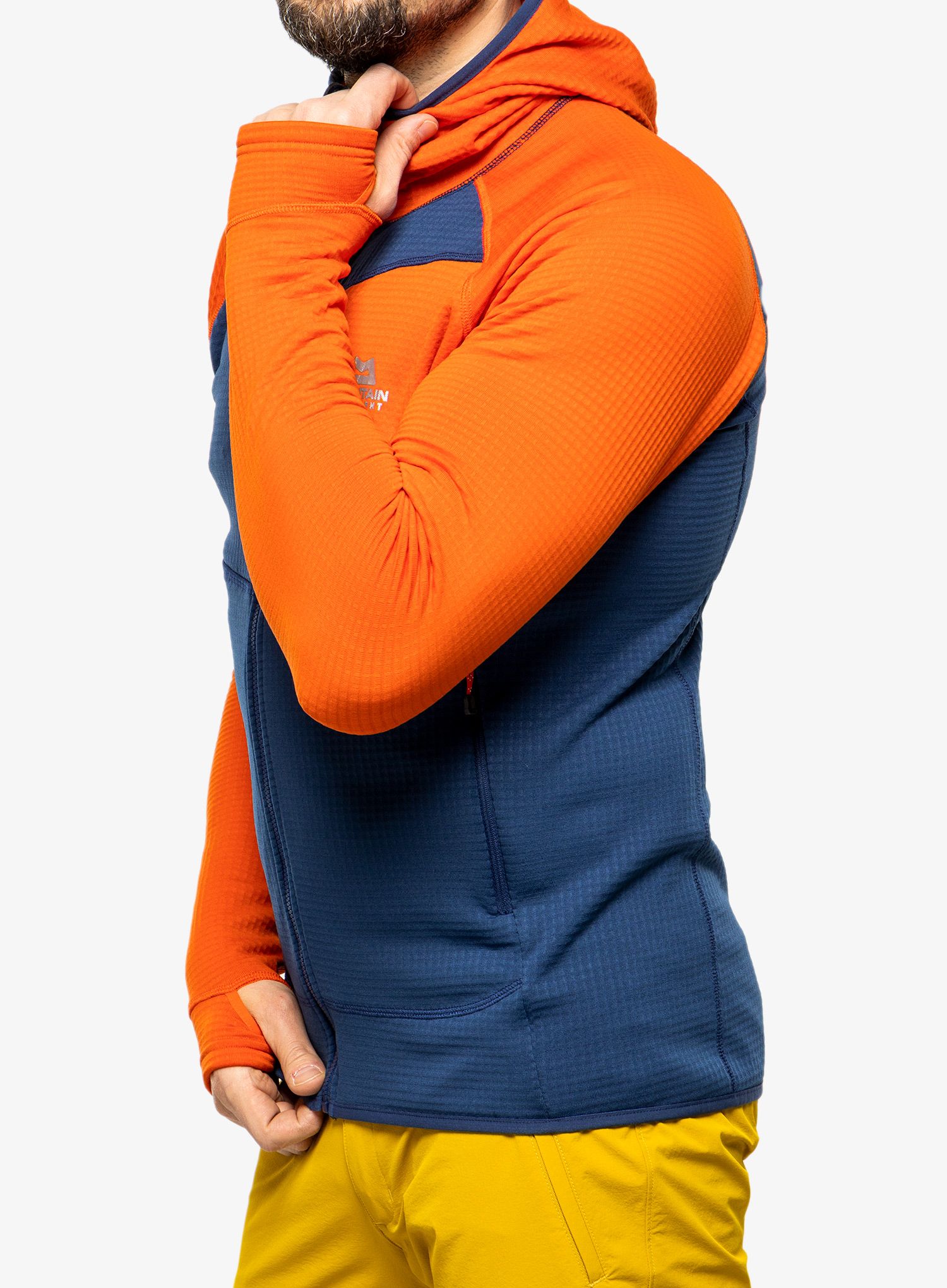 Rozepínací mikina Mountain Equipment Eclipse Hooded Jacket - medieval/cardinal