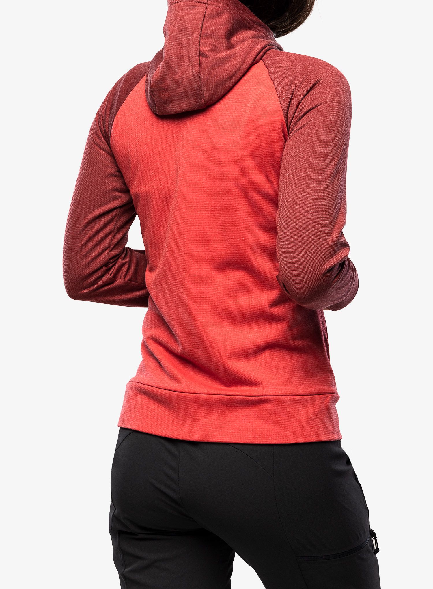 Dámská mikina na lezení Mountain Equipment Endika Hooded Jacket - capsicum/tibetan red