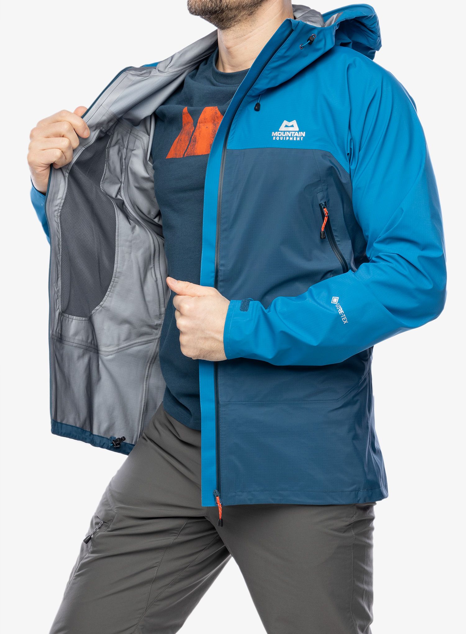 GORE TEX bunda Mountain Equipment Firefox Jacket - majolica blue/mykonos blue
