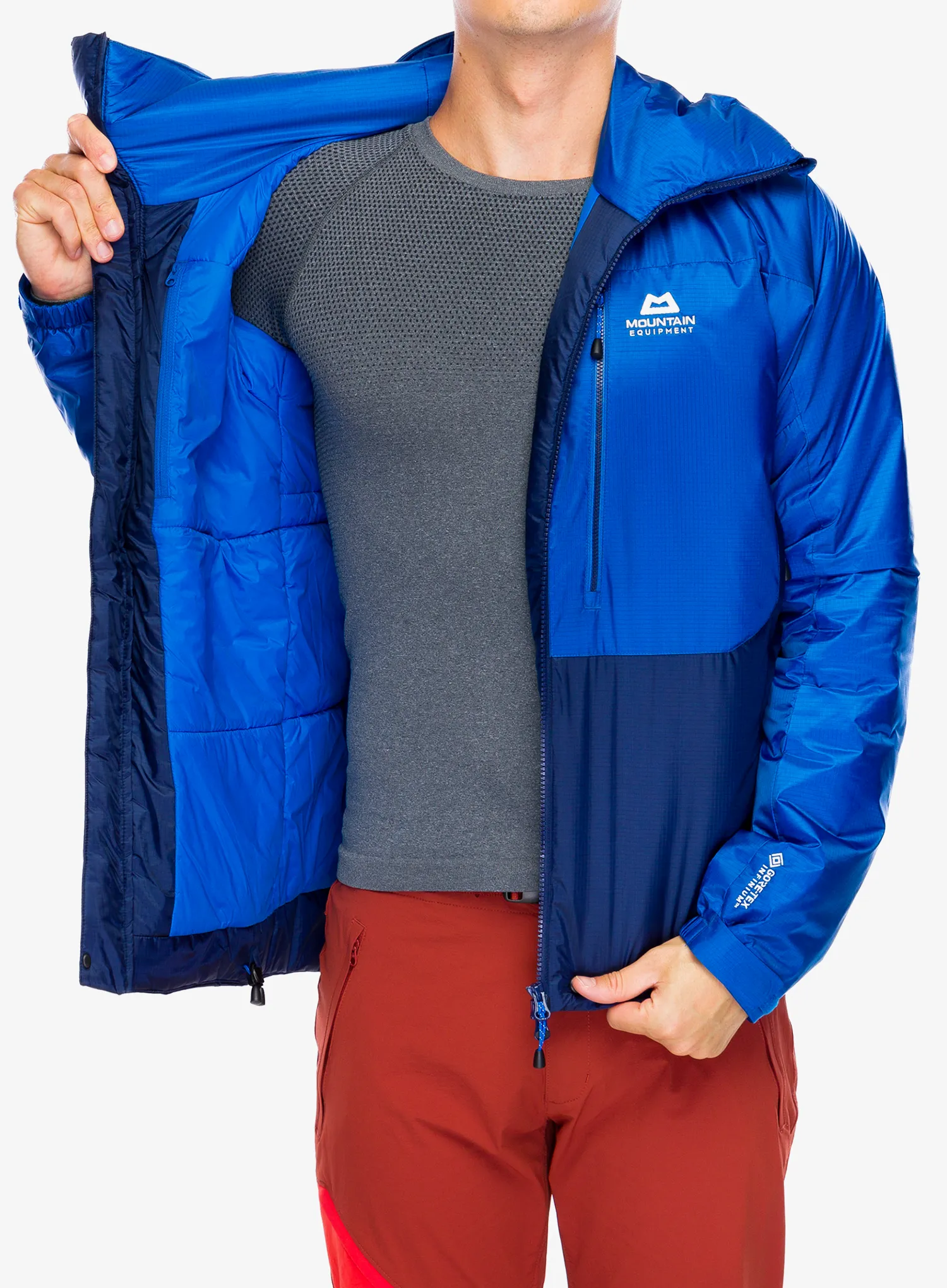 Zateplená bunda Mountain Equipment Fitzroy Jacket - medieval/lapis blue