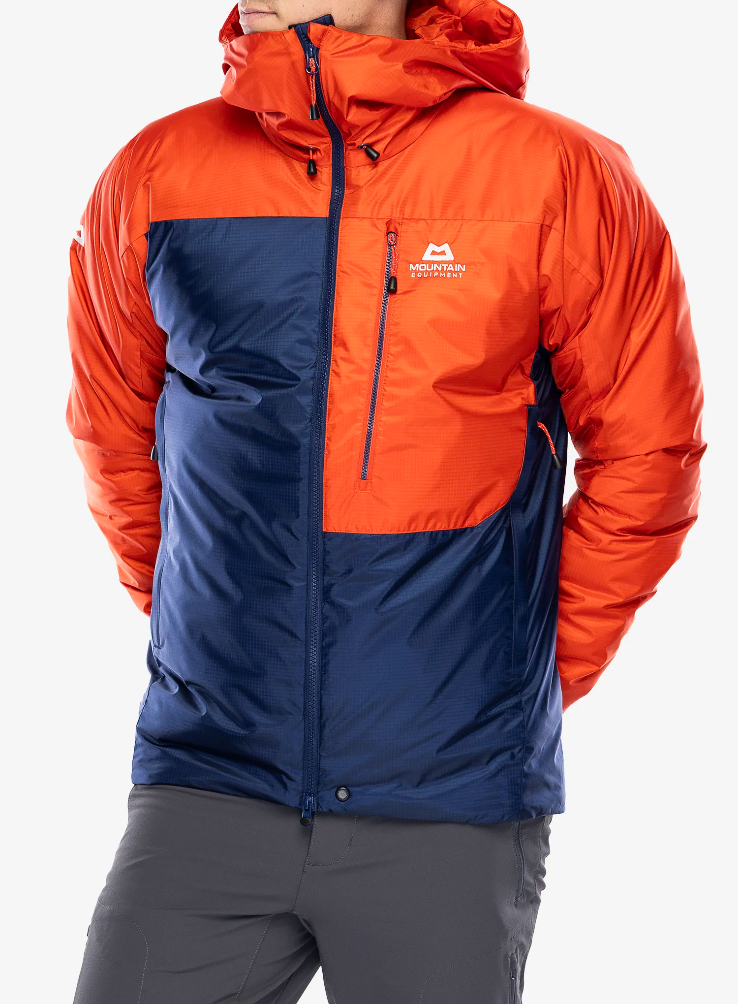 Zateplená bunda Mountain Equipment Fitzroy Jacket - medieval/magma