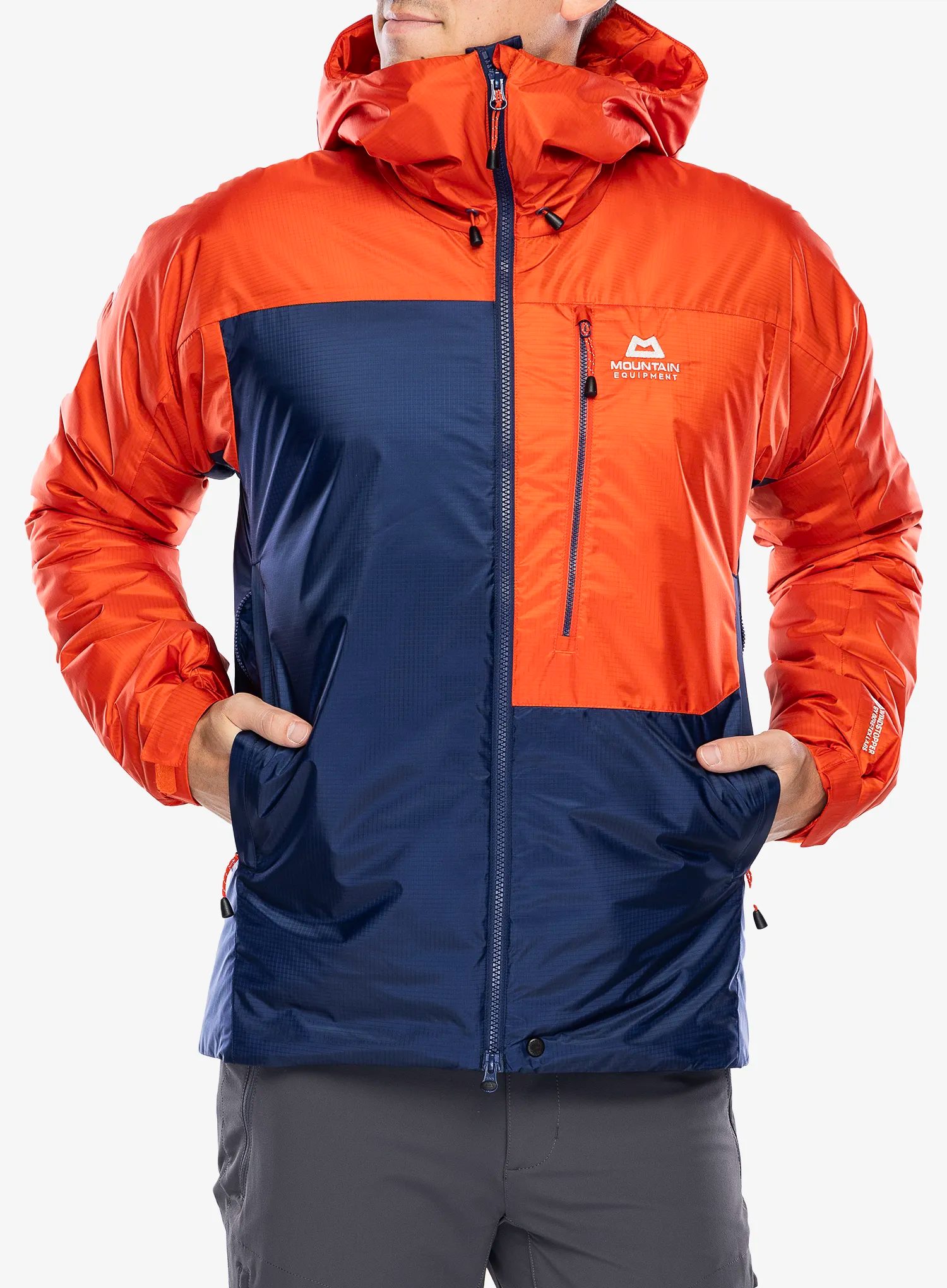 Zateplená bunda Mountain Equipment Fitzroy Jacket - medieval/magma