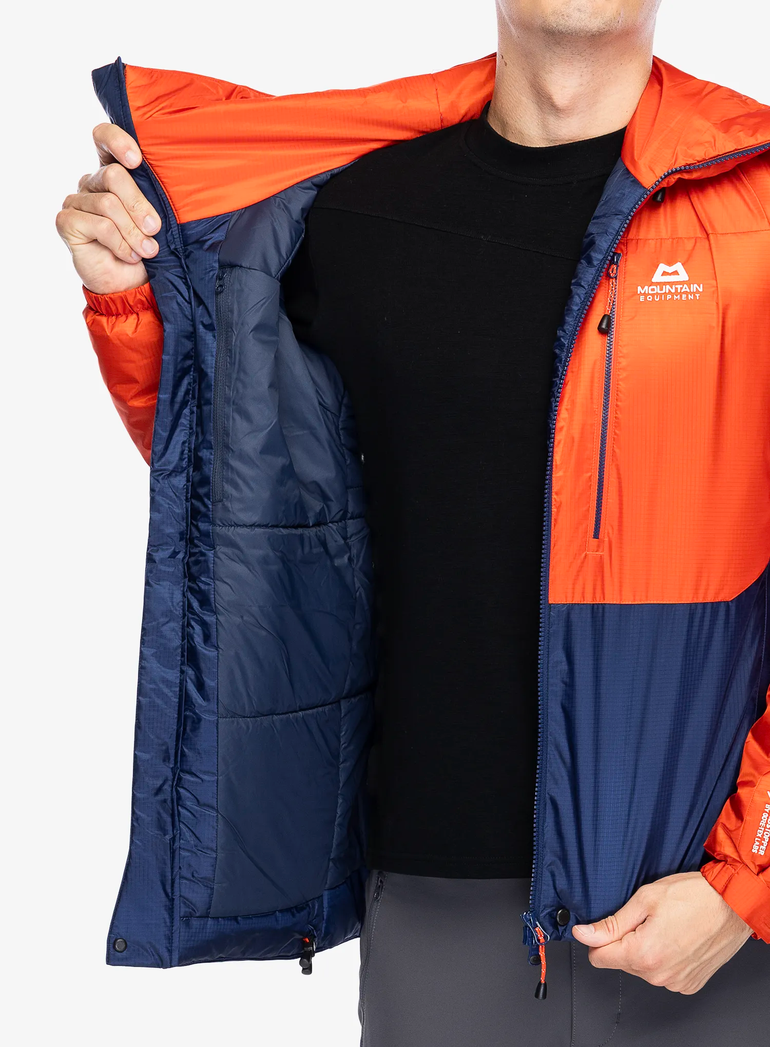 Zateplená bunda Mountain Equipment Fitzroy Jacket - medieval/magma