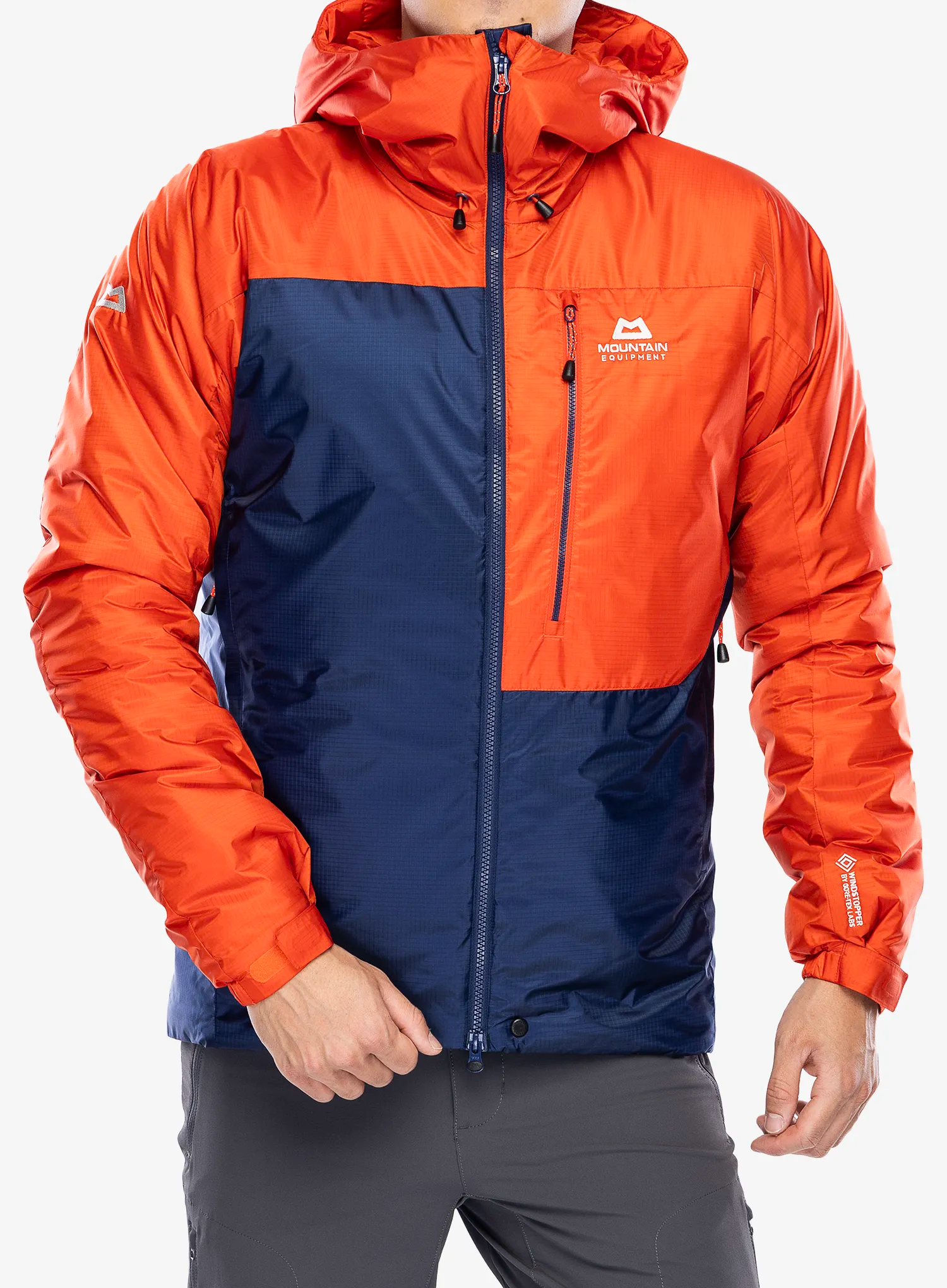 Zateplená bunda Mountain Equipment Fitzroy Jacket - medieval/magma