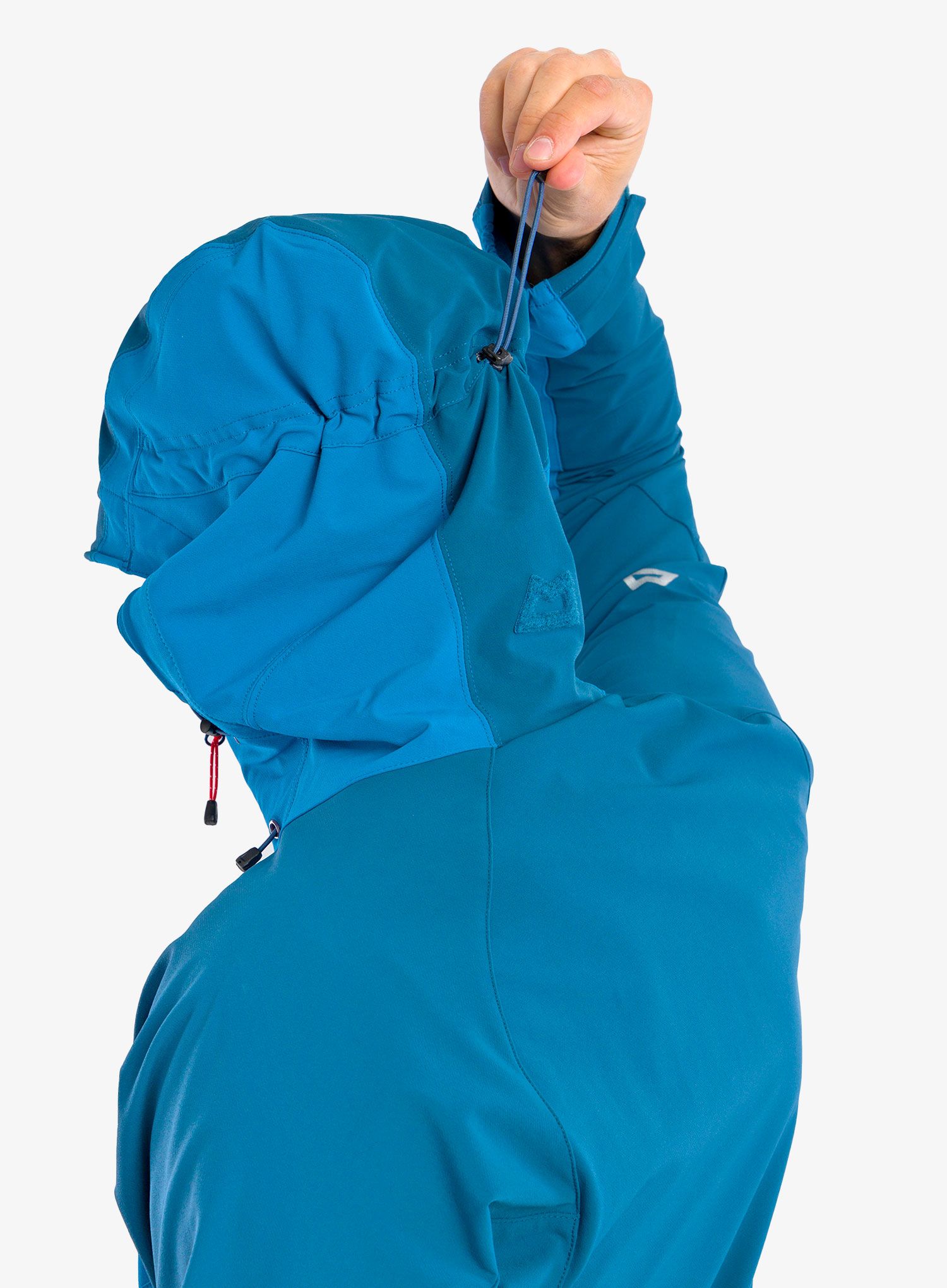 Softshellová bunda Mountain Equipment Frontier Hooded Jacket - alto/majolica