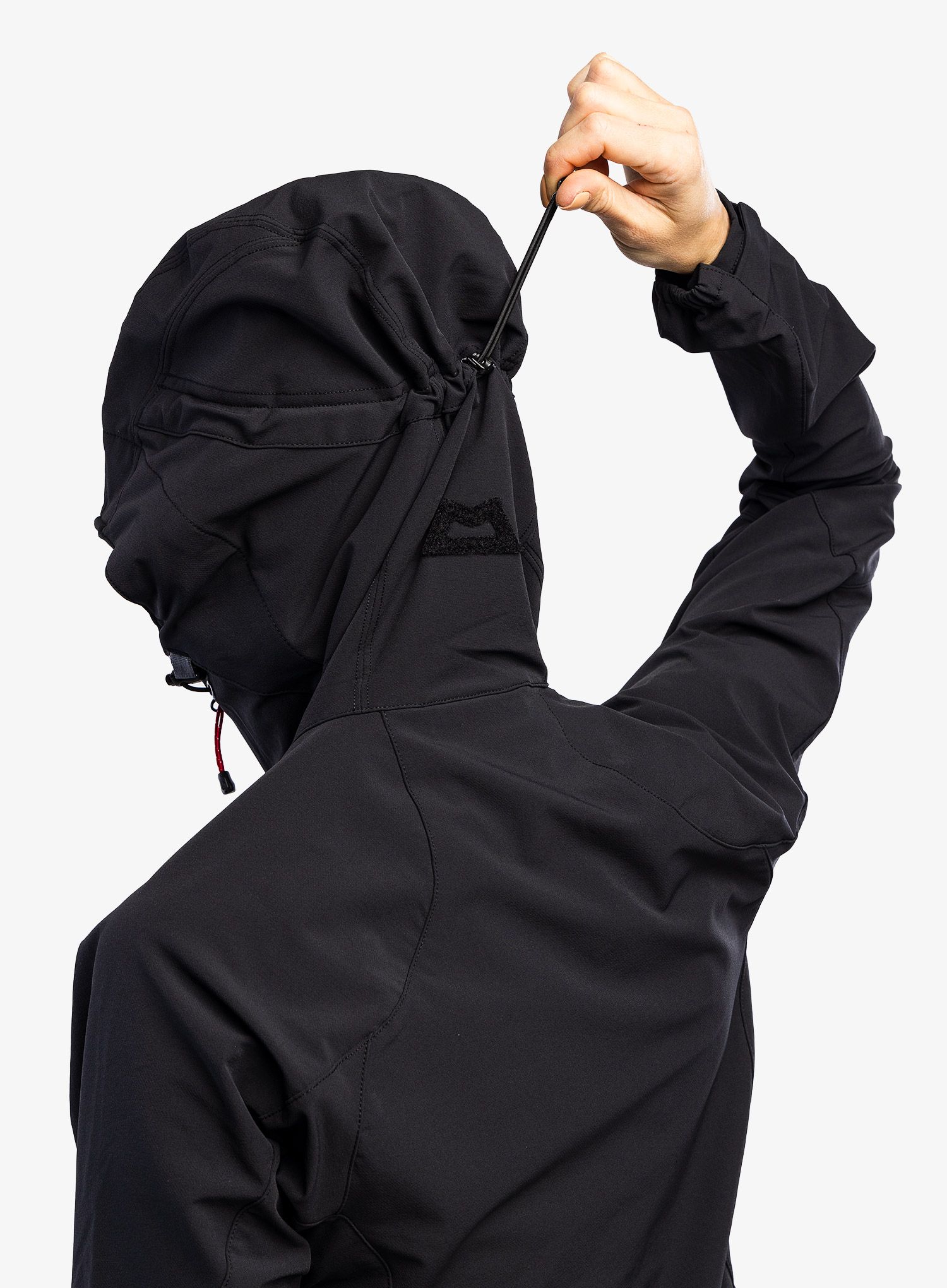 Softshellová bunda dámská Mountain Equipment Frontier Hooded Jacket - black