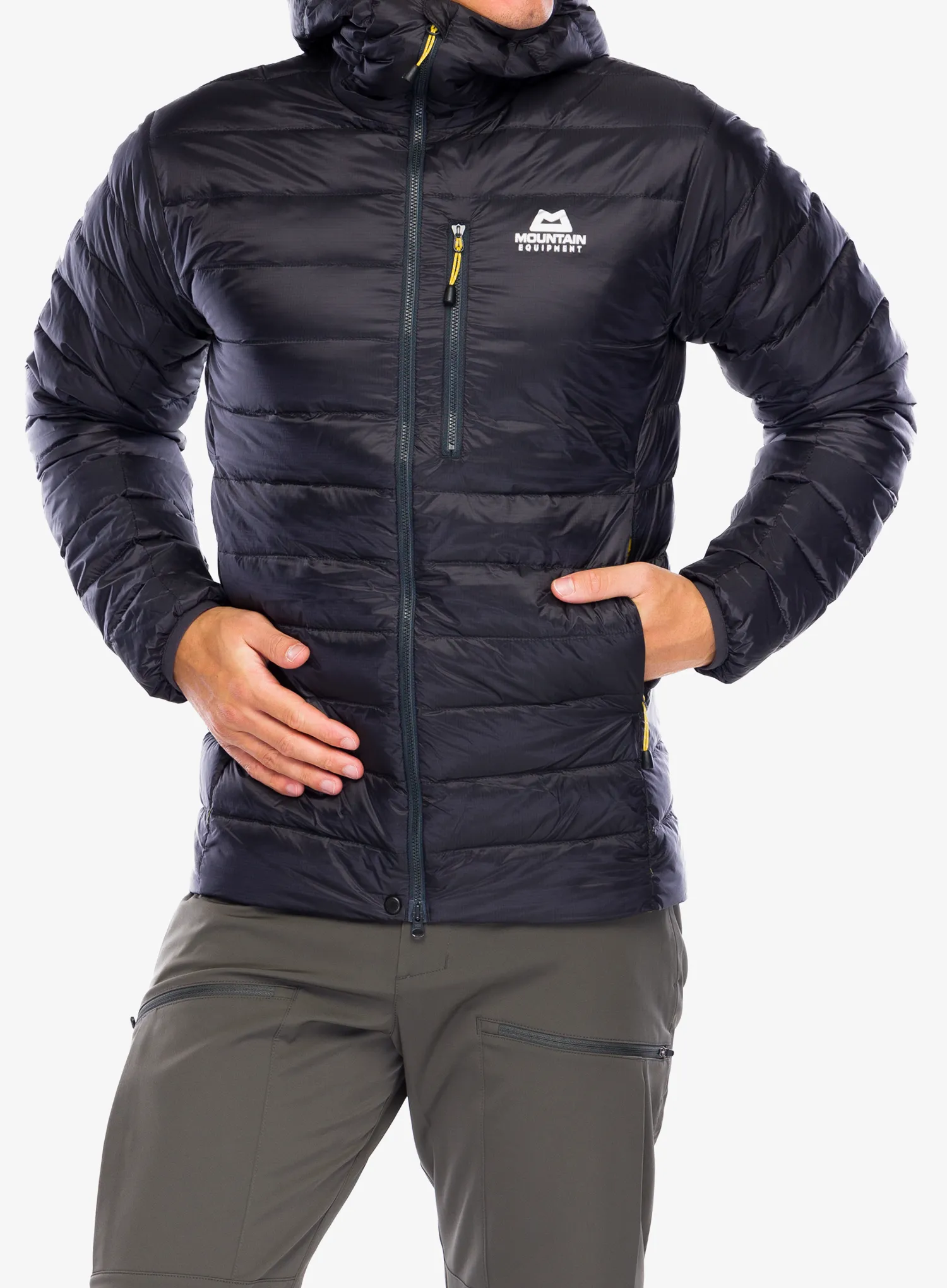 Péřová bunda Mountain Equipment Frostline Jacket - obsidian