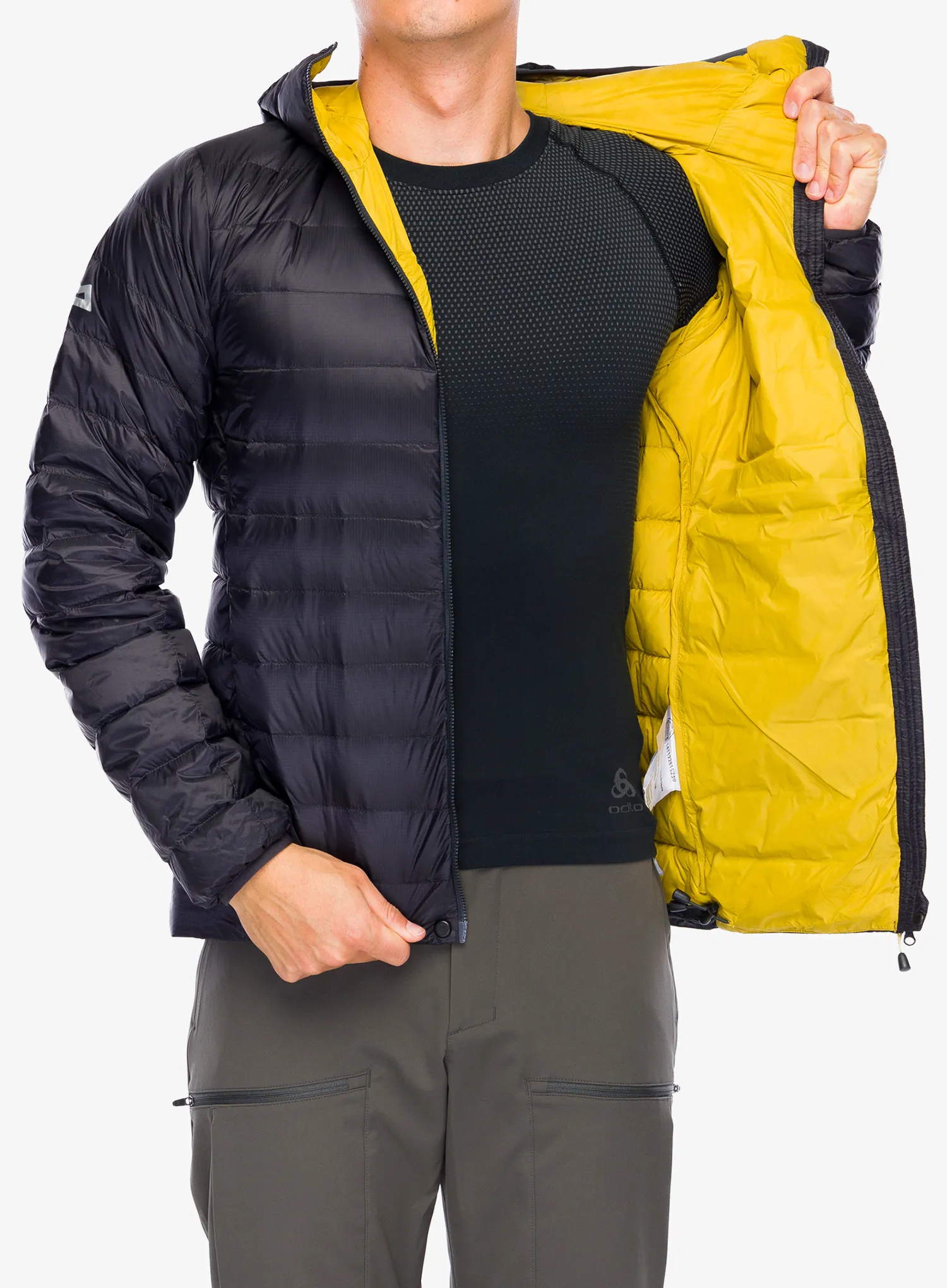 Péřová bunda Mountain Equipment Frostline Jacket - obsidian