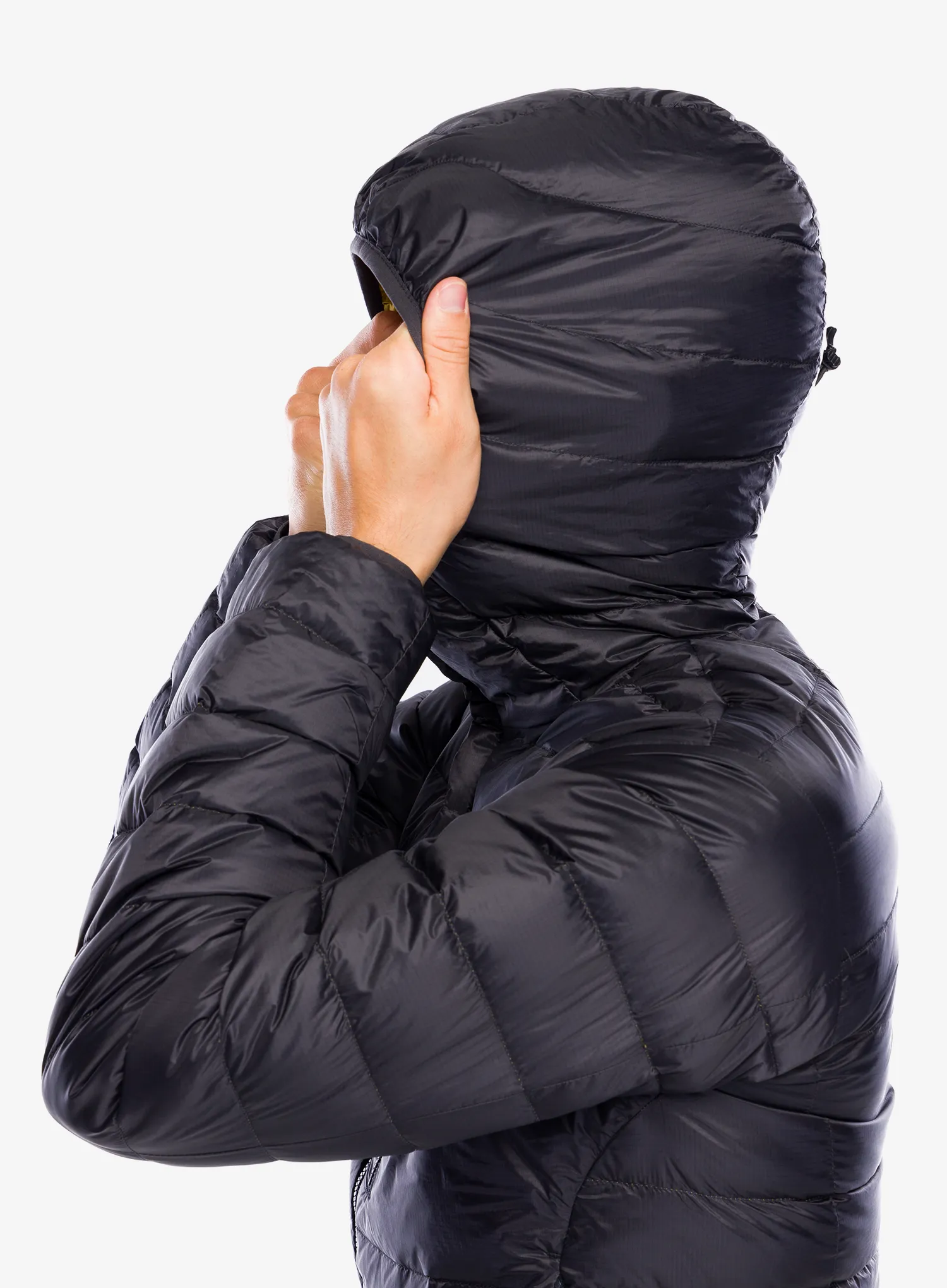 Péřová bunda Mountain Equipment Frostline Jacket - obsidian