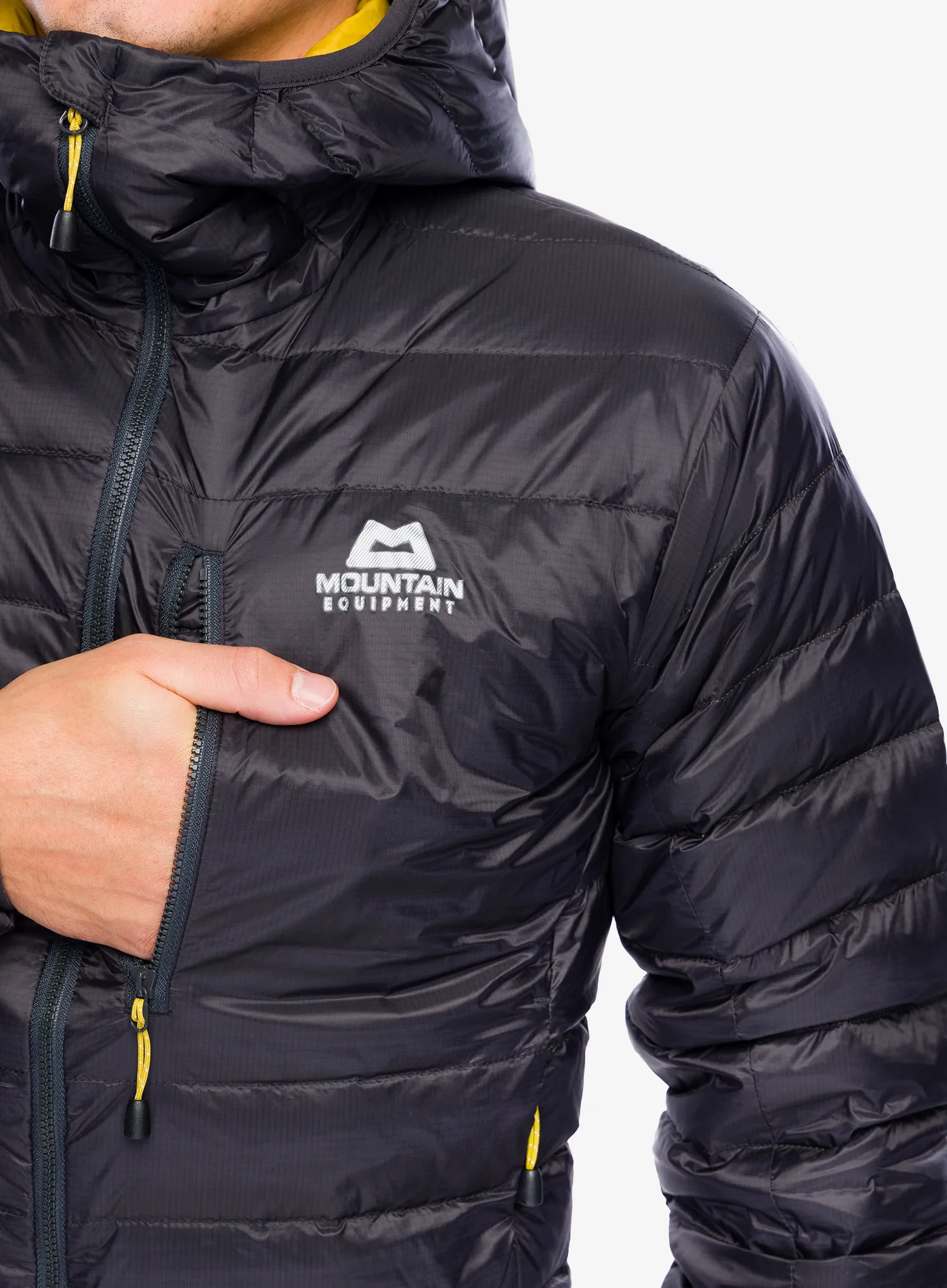 Péřová bunda Mountain Equipment Frostline Jacket - obsidian