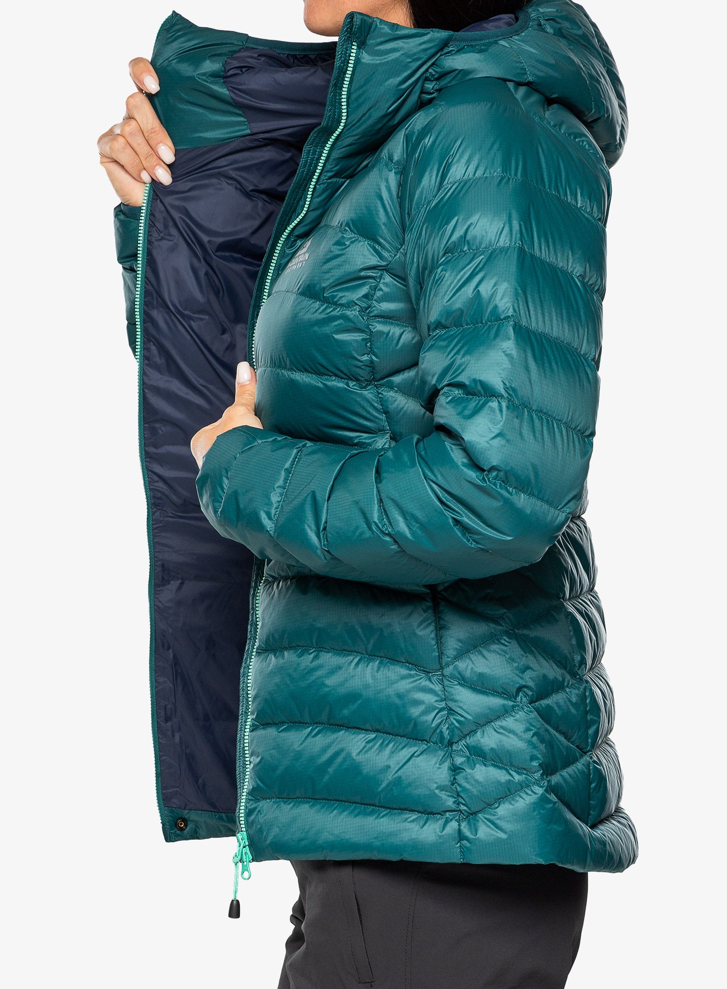 Dámská péřová bunda Mountain Equipment Frostline Jacket - teal