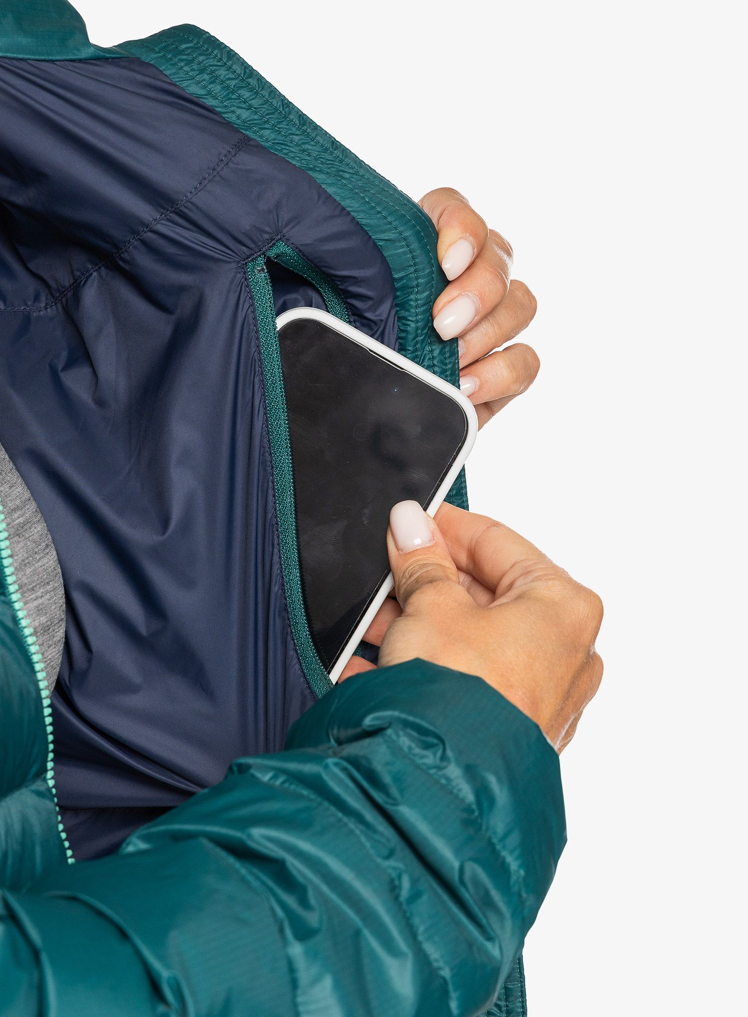 Dámská péřová bunda Mountain Equipment Frostline Jacket - teal