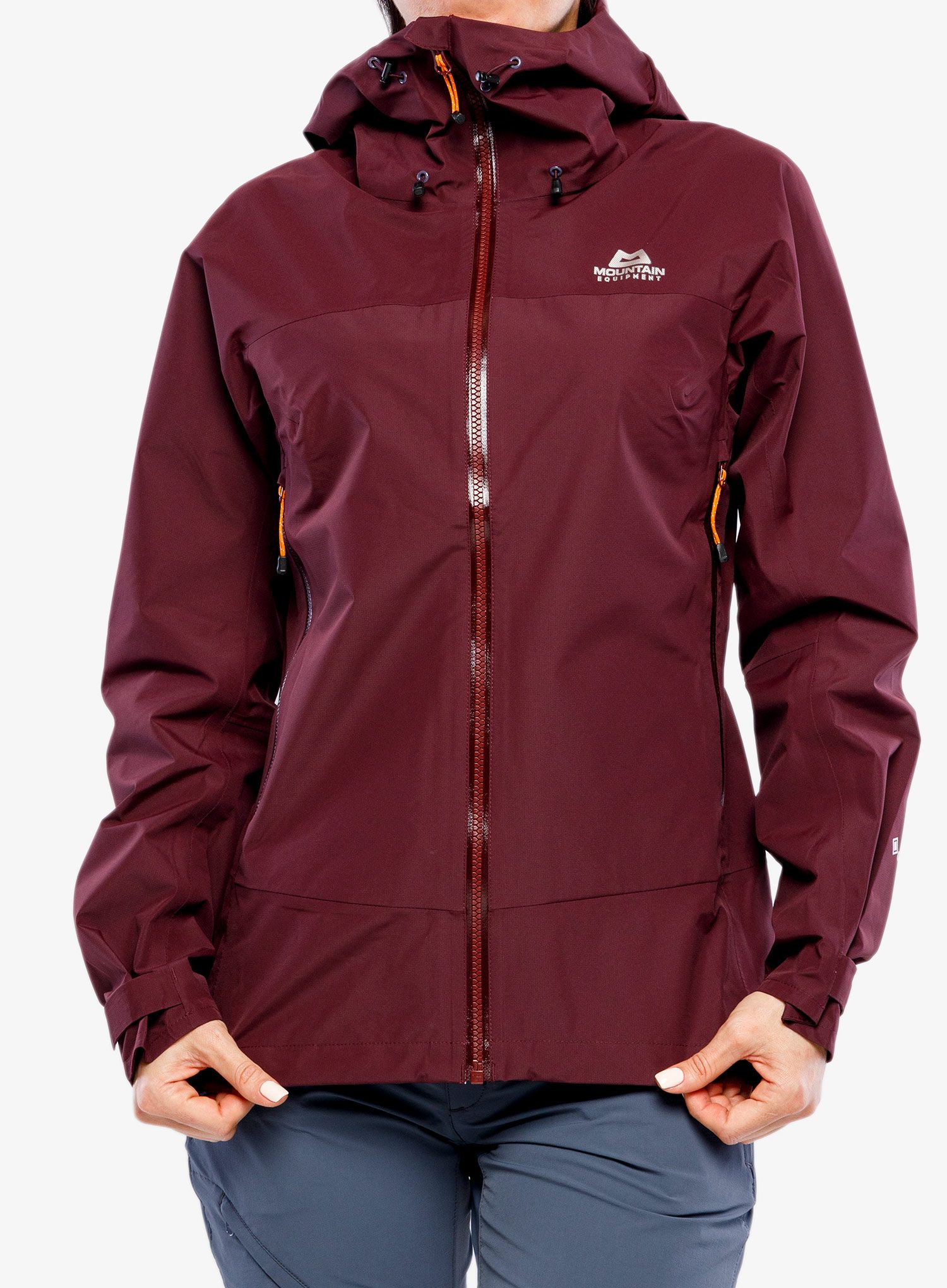 Dámská bunda do deště Mountain Equipment Garwhal Jacket - raisin