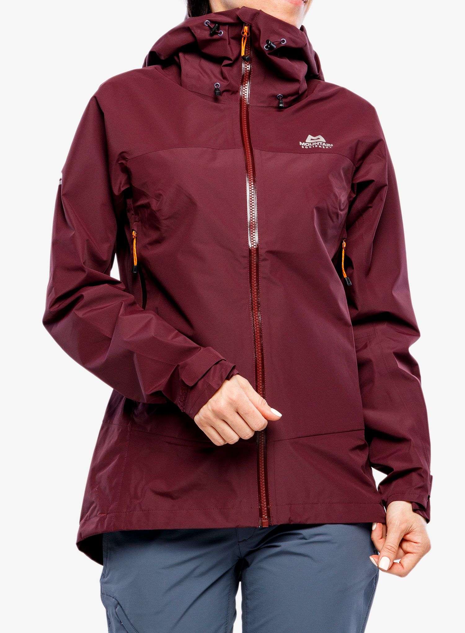Dámská bunda do deště Mountain Equipment Garwhal Jacket - raisin