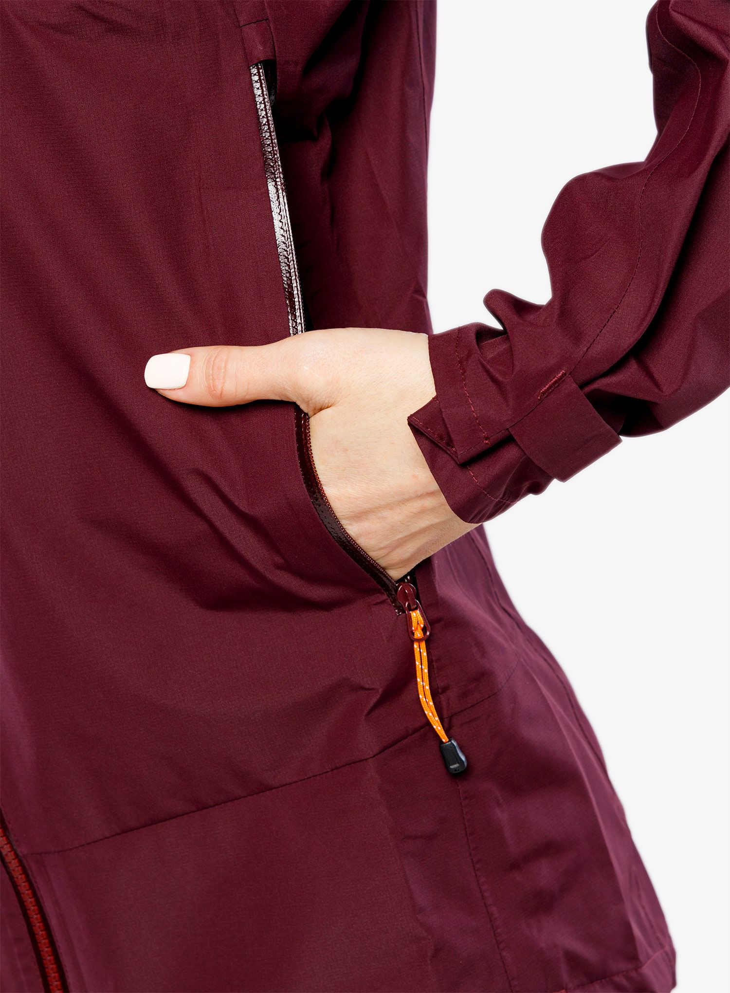 Dámská bunda do deště Mountain Equipment Garwhal Jacket - raisin