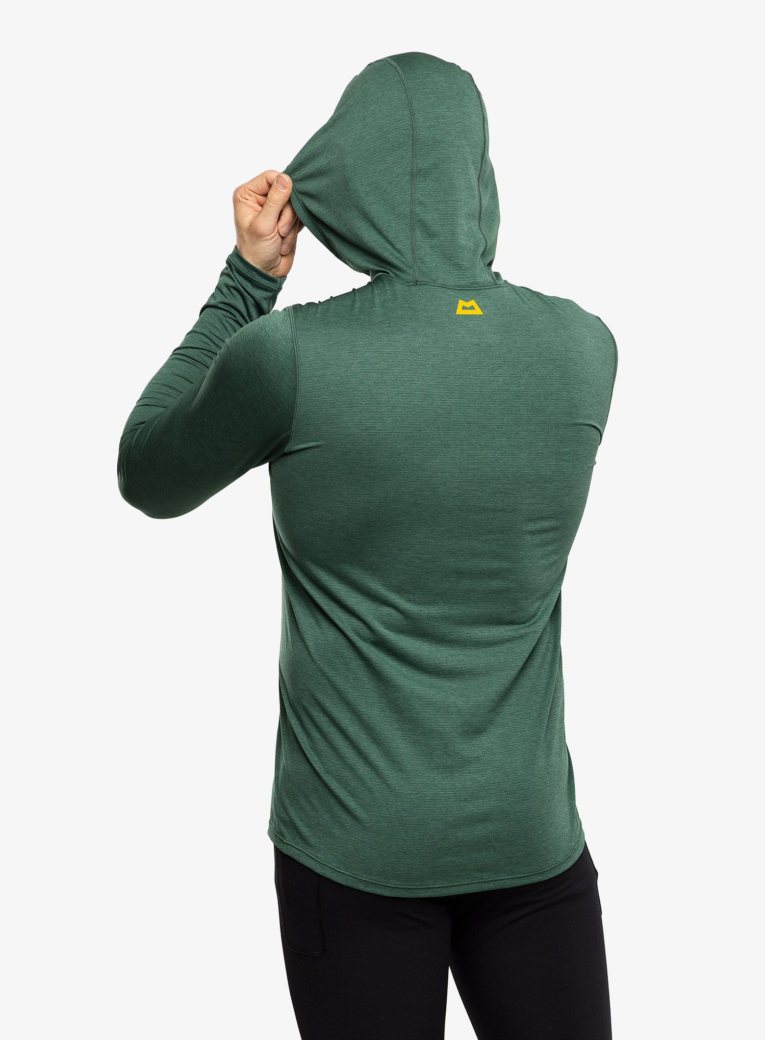 Tričko s dlouhým rukávem Mountain Equipment Glace Hooded Top - fern