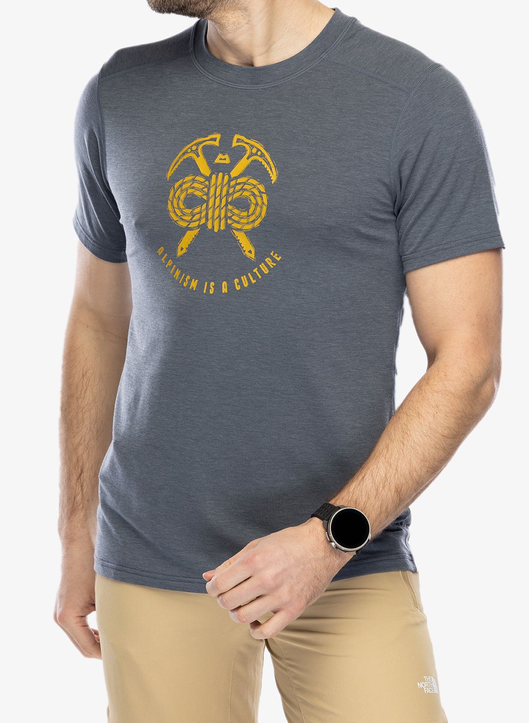 Rychleschnoucí triko Mountain Equipment Headpoint Alpinism Tee - flint grey