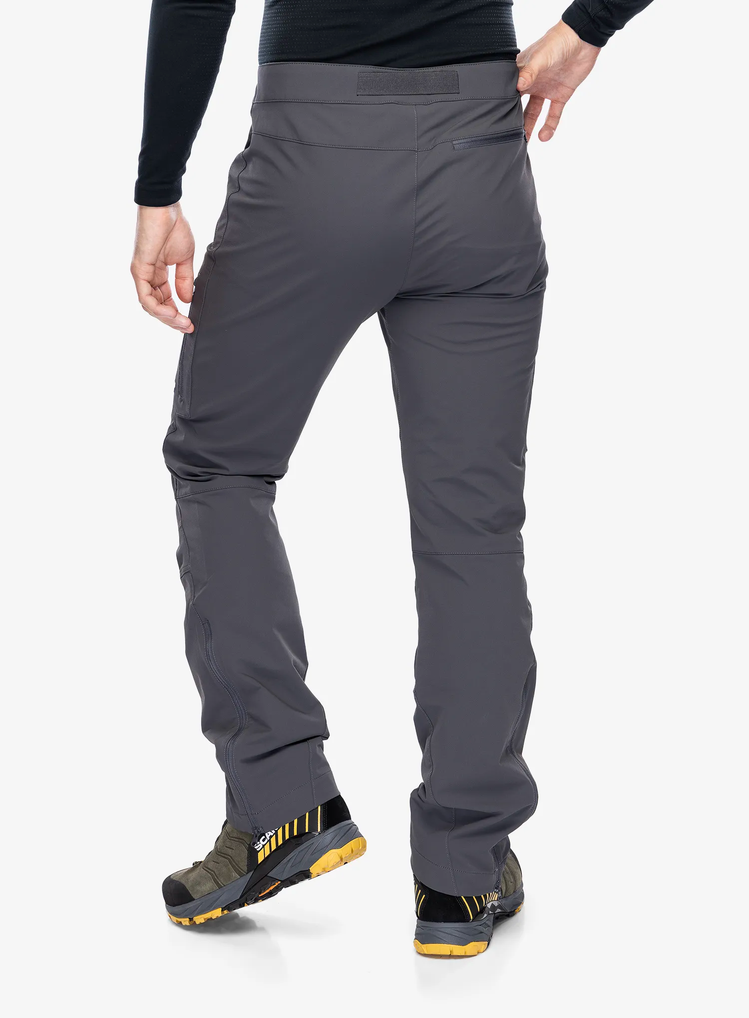 Softshellové kalhoty pánské Mountain Equipment Ibex Mountain Pant Reg - anvil grey