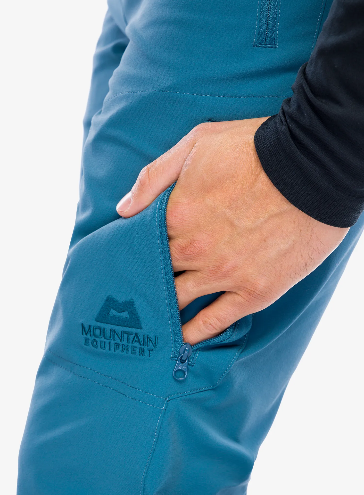 Softshell kalhoty Mountain Equipment Ibex Mountain Pant - indian teal