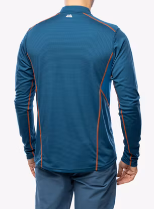 Longsleeve Mountain Equipment Ignis LS Zip Tee - majolica/alto blue