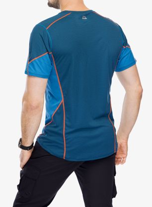 Rychleschnoucí triko Mountain Equipment Ignis Tee - majolica/alto blue