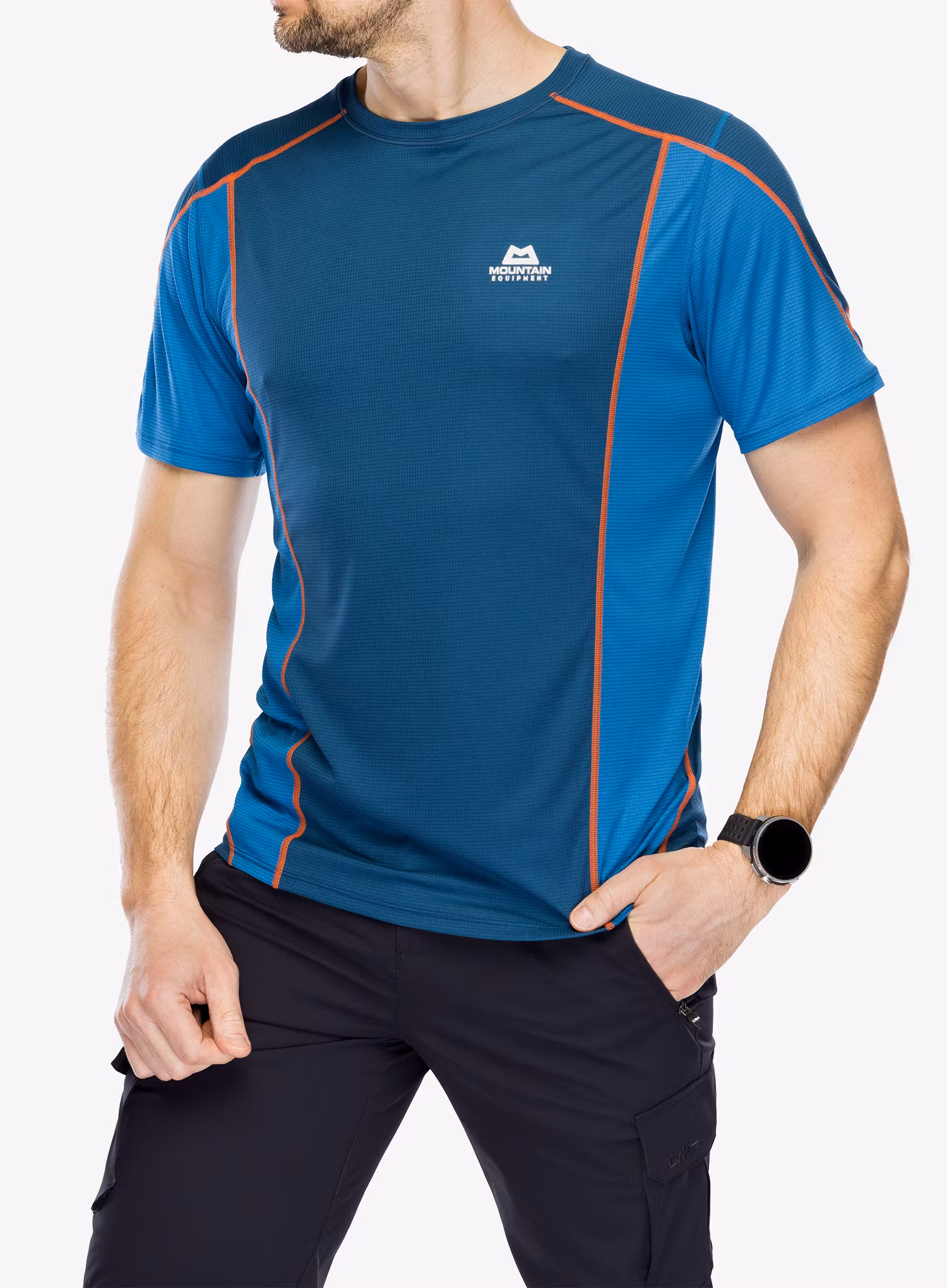 Rychleschnoucí triko Mountain Equipment Ignis Tee - majolica/alto blue
