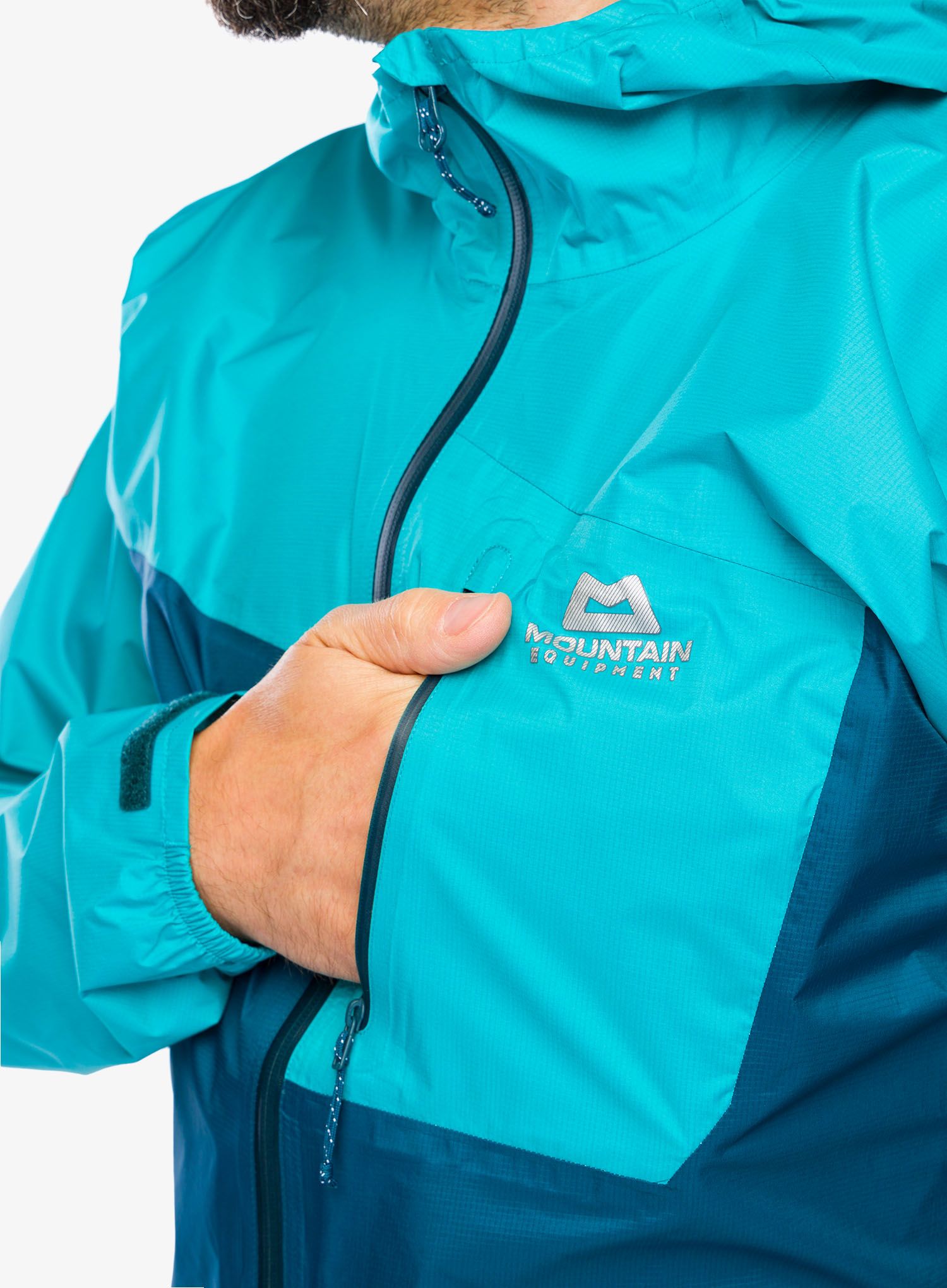 Bunda na běhání Mountain Equipment Katam Jacket - majolica blue/topaz
