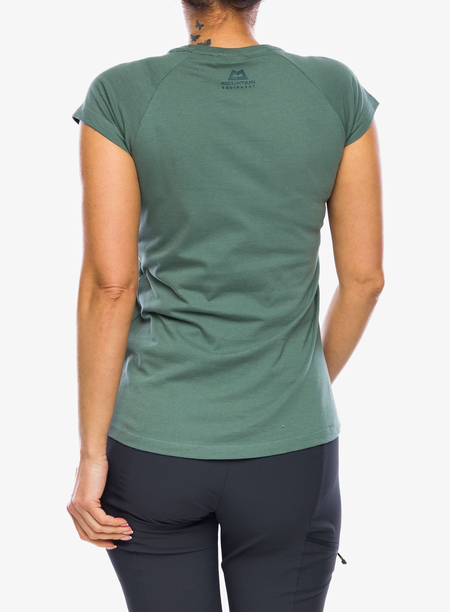Bavlněné tričko dámské Mountain Equipment Leaf Tee - sage