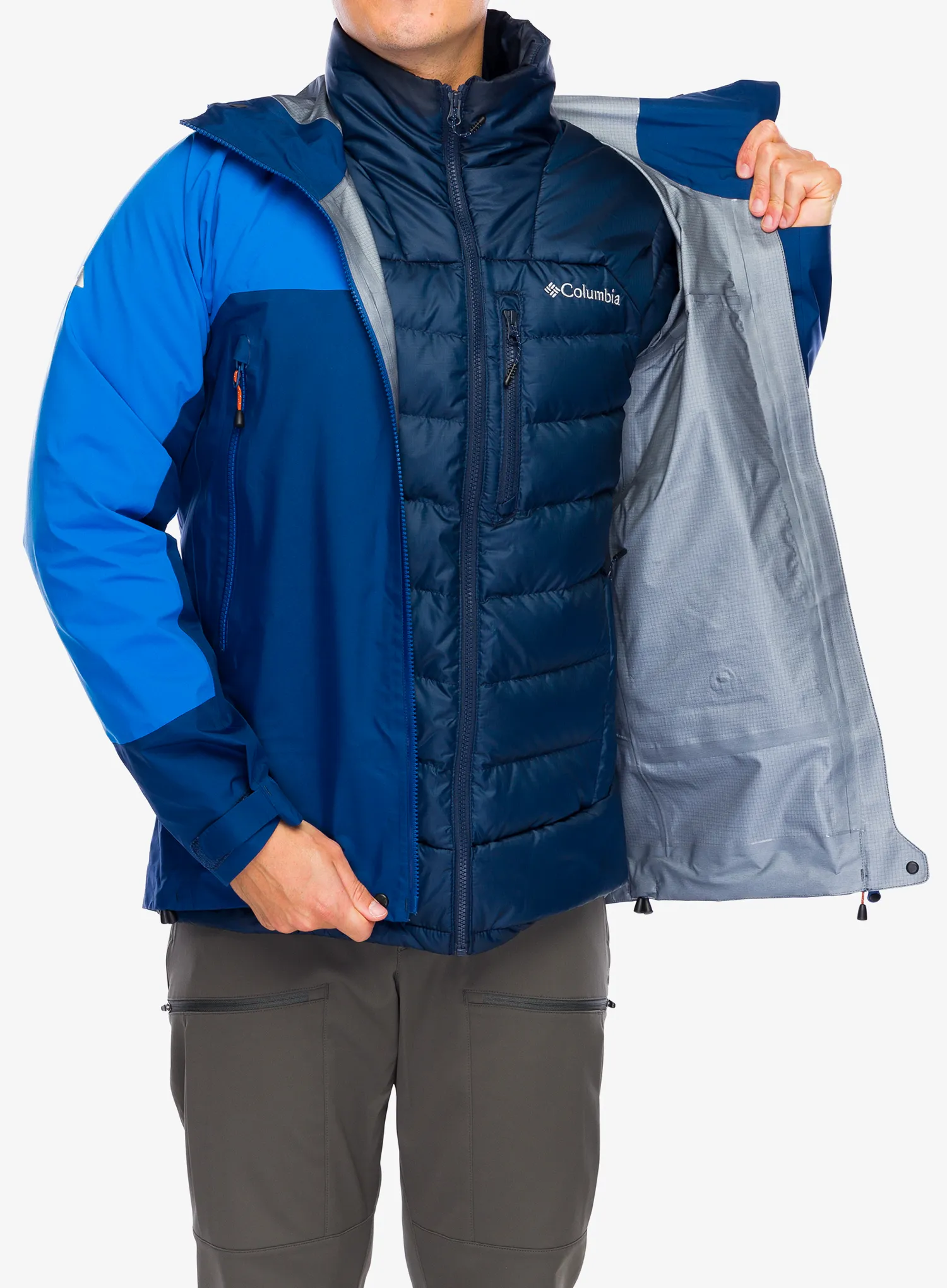 GORE TEX bunda Mountain Equipment Lhotse Jacket - admiral/atlantic